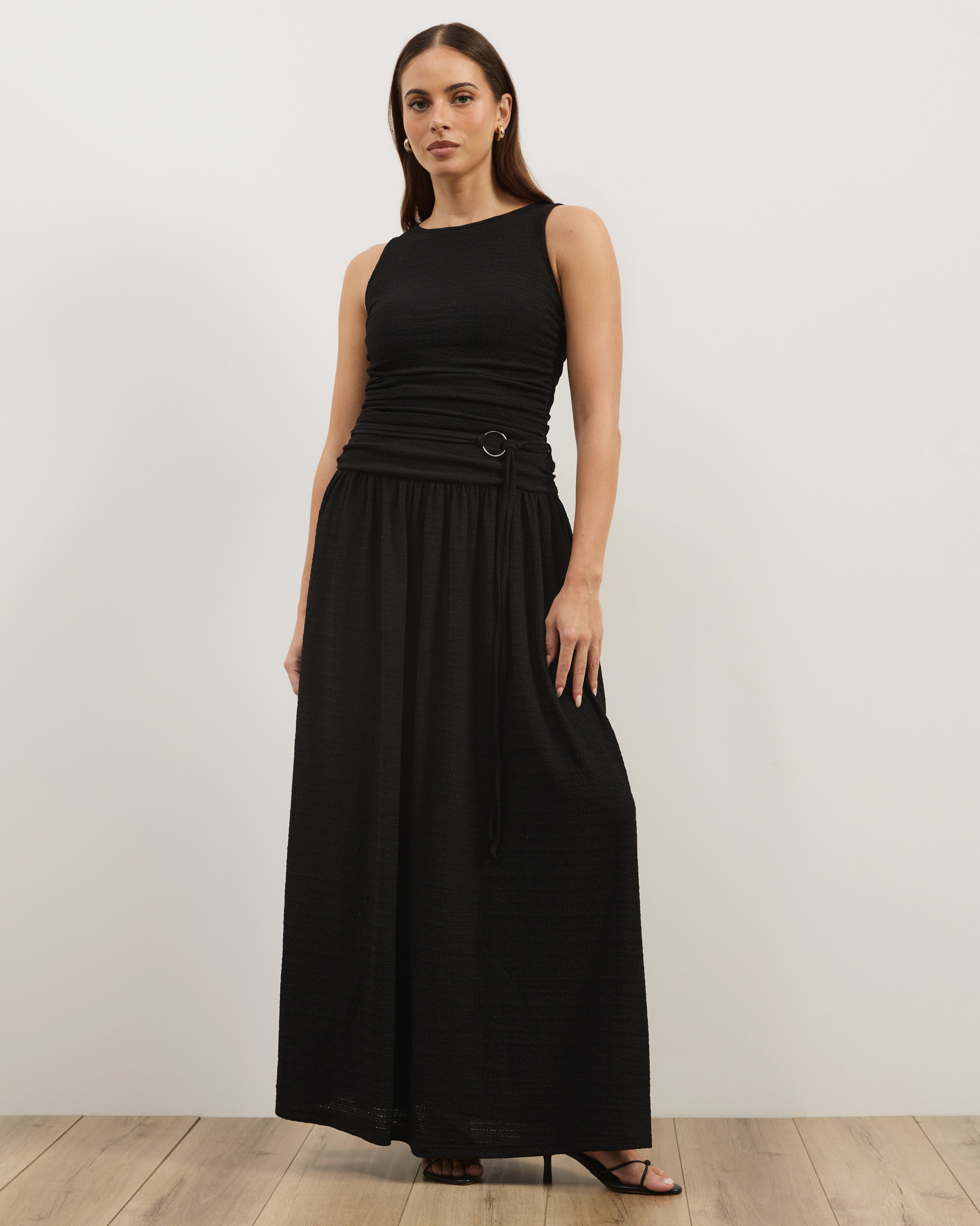 Zoe Drop Waist Maxi Dress