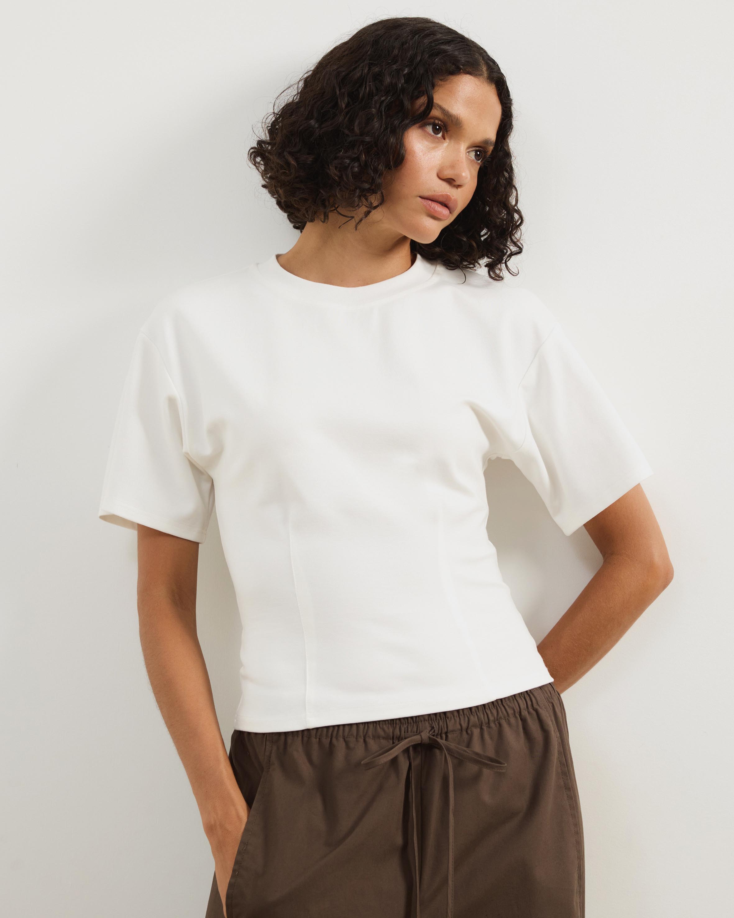 Fitted Waist T-Shirt