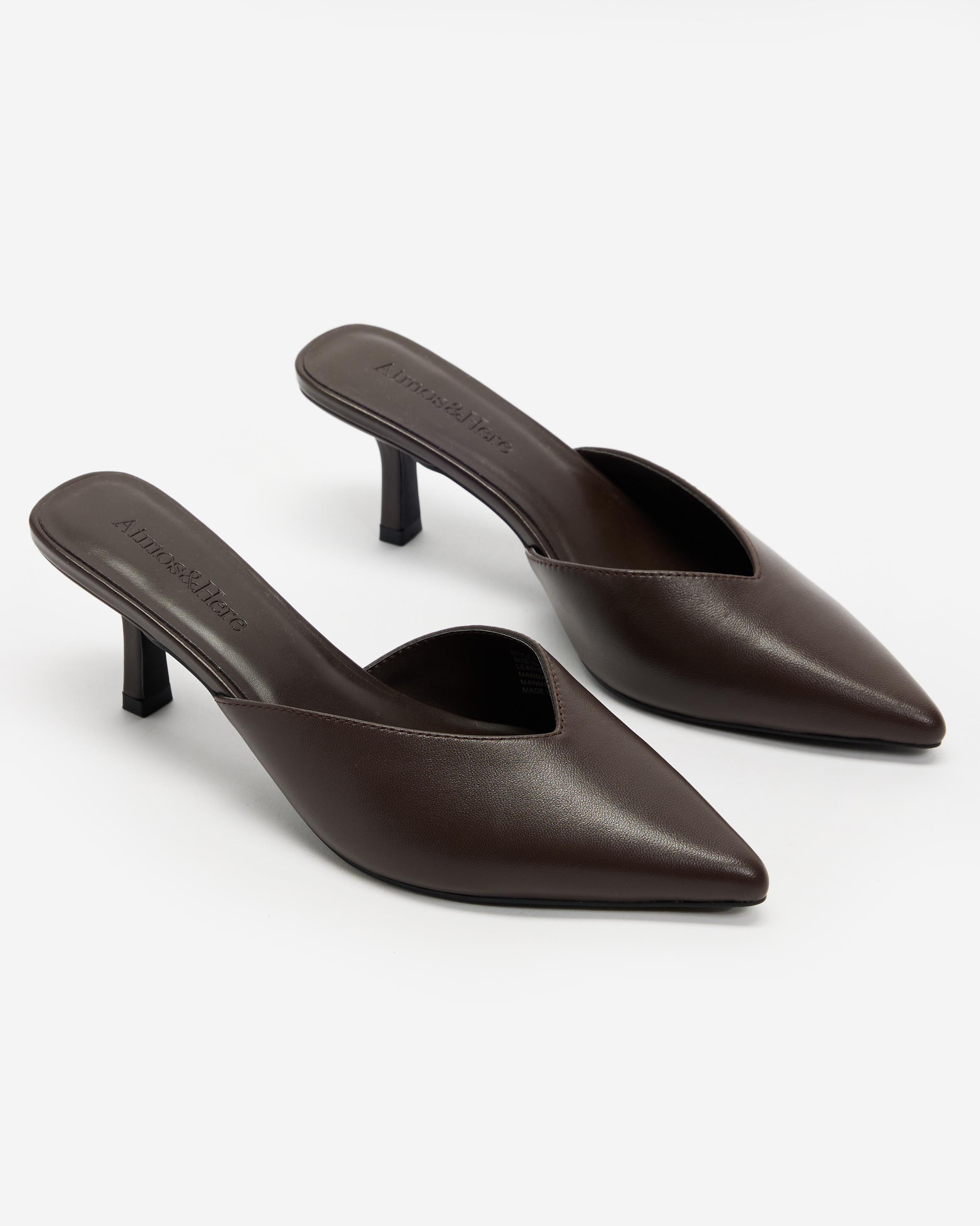 Immi Leather Heels