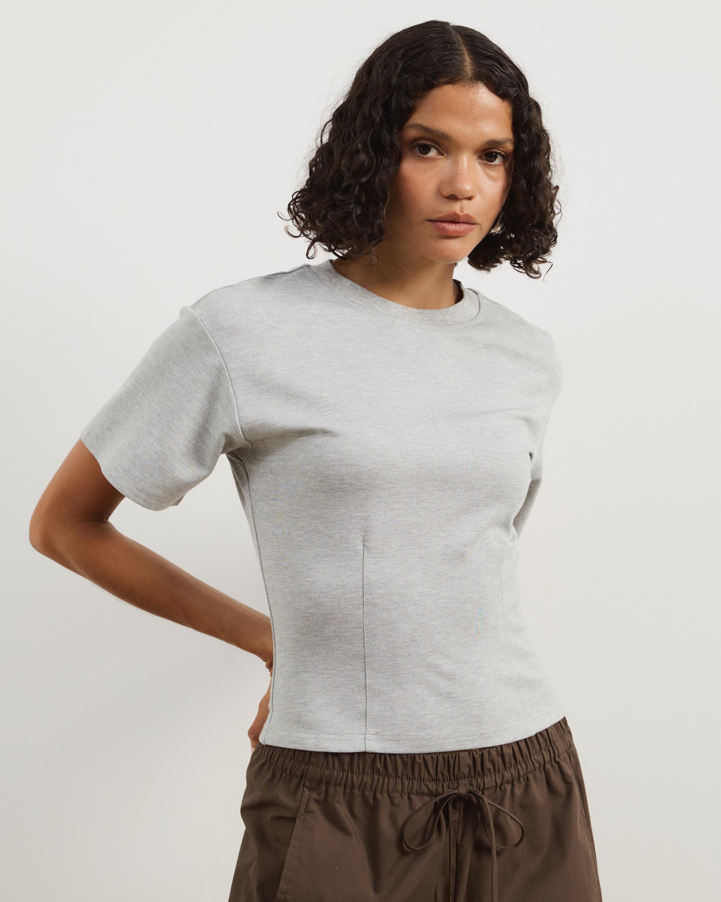 Fitted Waist T-Shirt