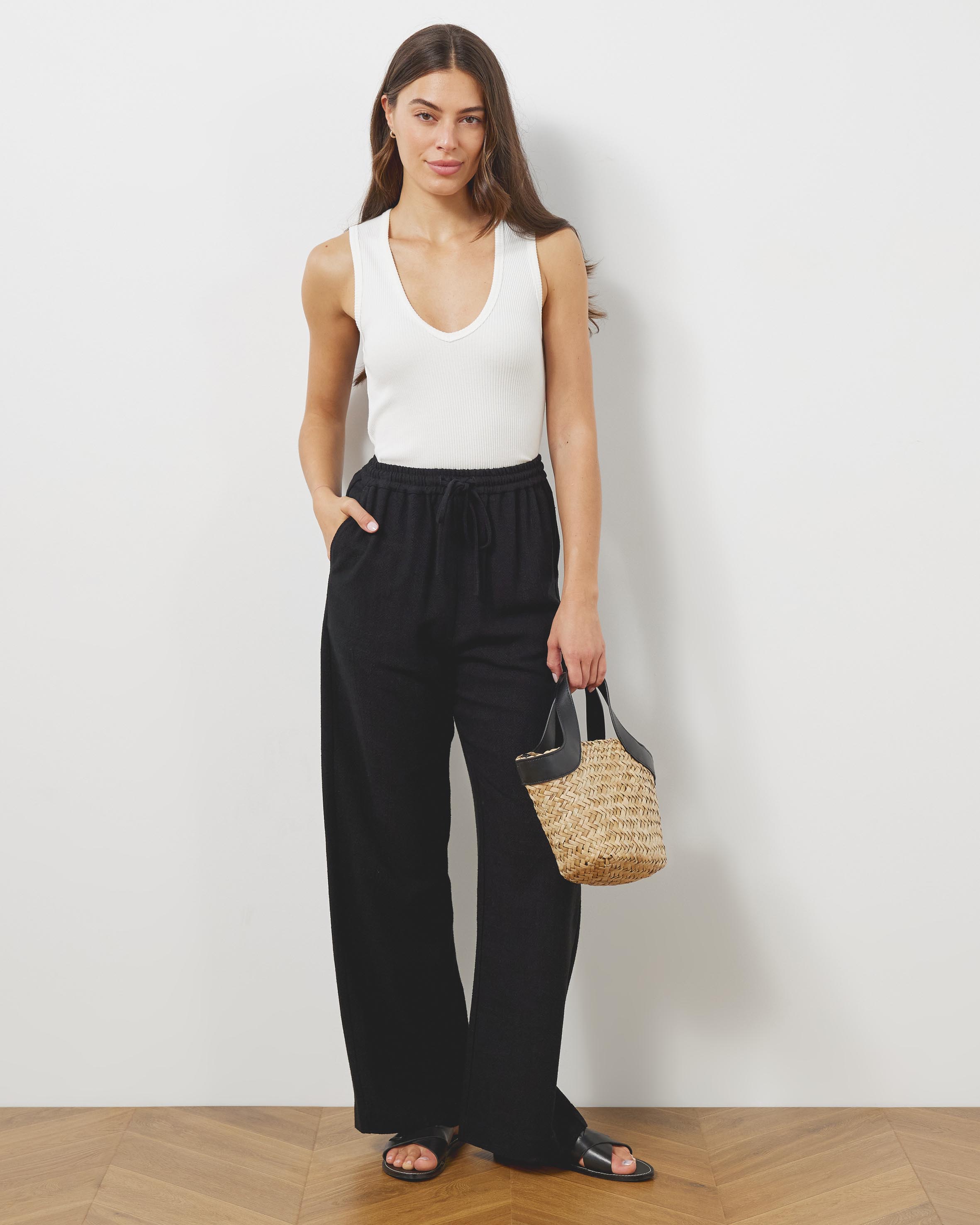 Kenna Linen Blend Pants