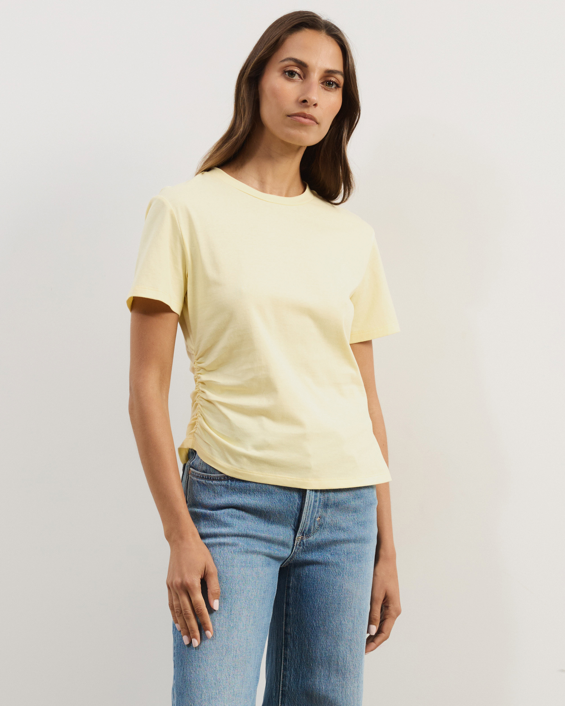 Emi Asymmetric Hem T-Shirt