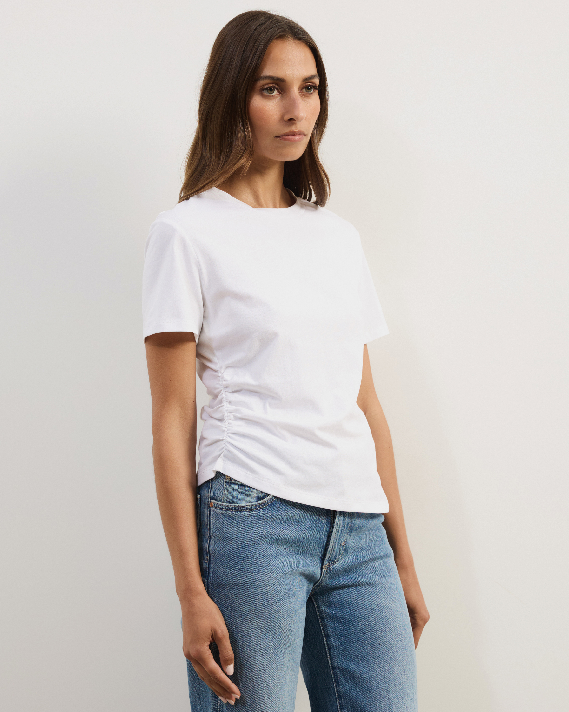Emi Asymmetric Hem T-Shirt