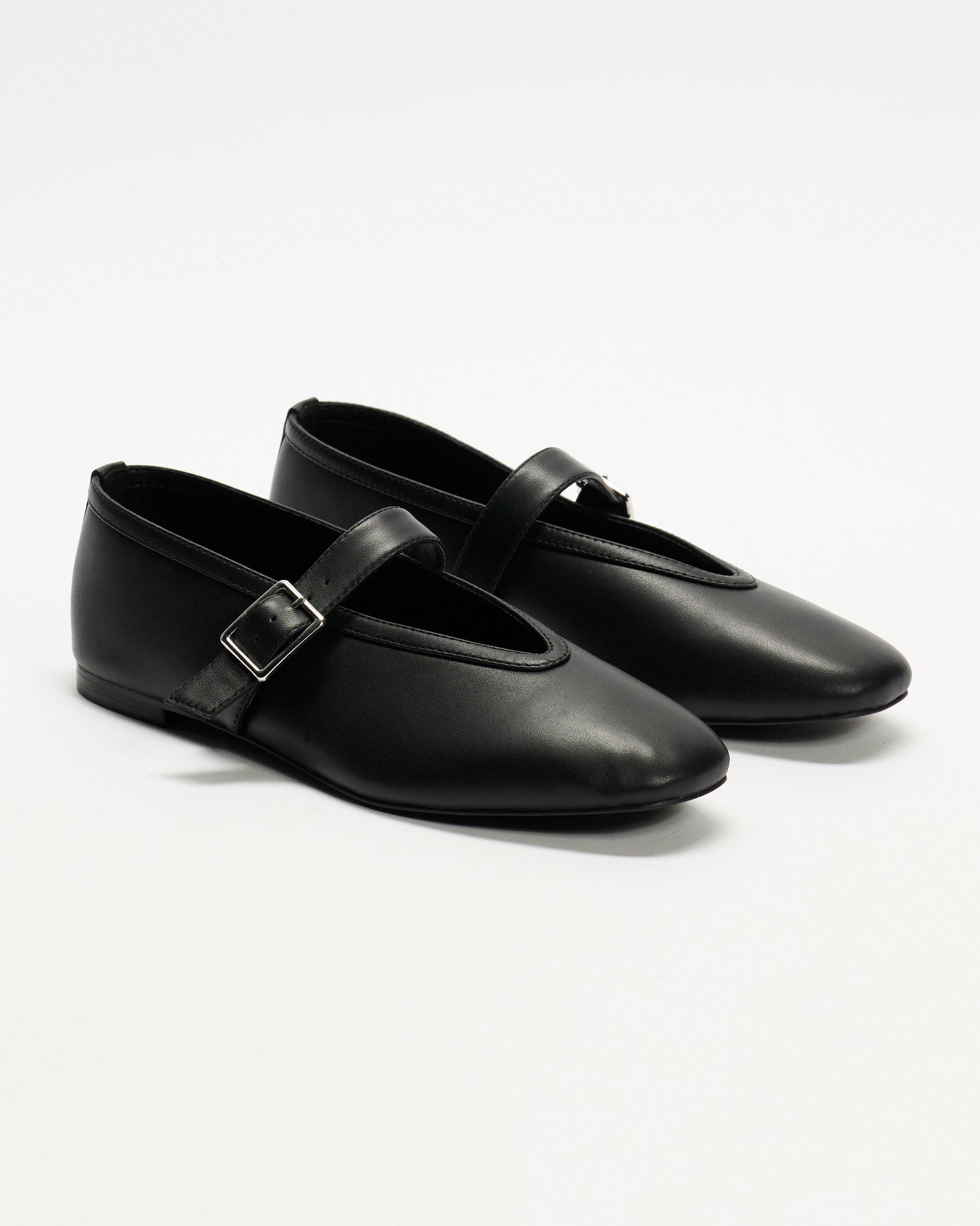 Riley Leather Ballet Flats