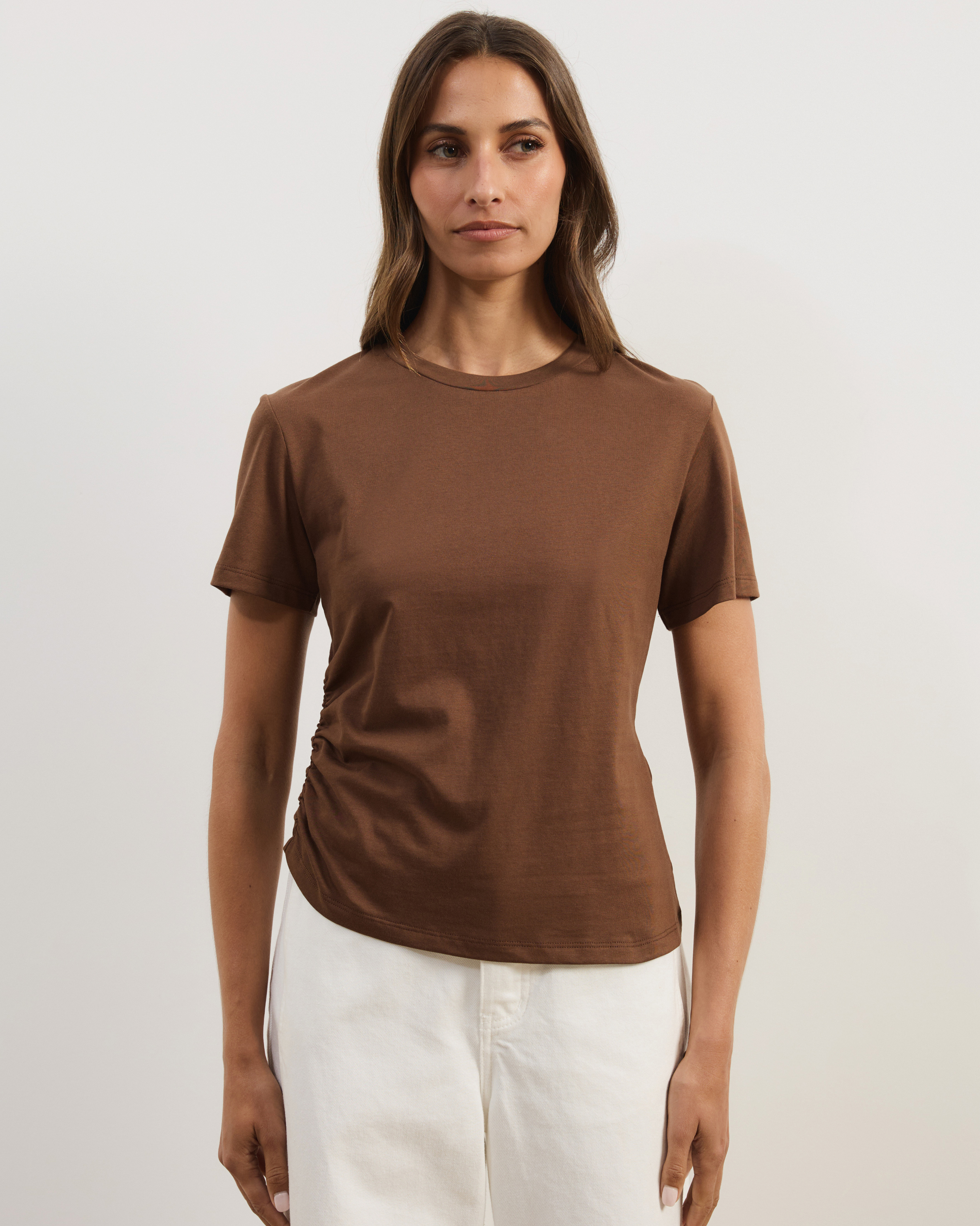 Emi Asymmetric Hem T-Shirt