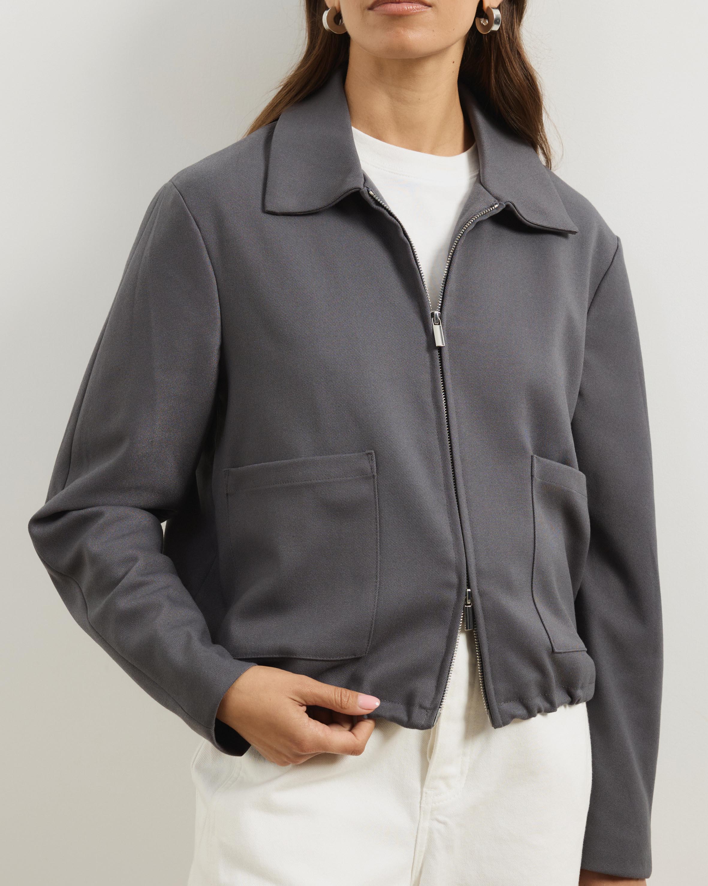 Lenix Tailored Bomber Jacket