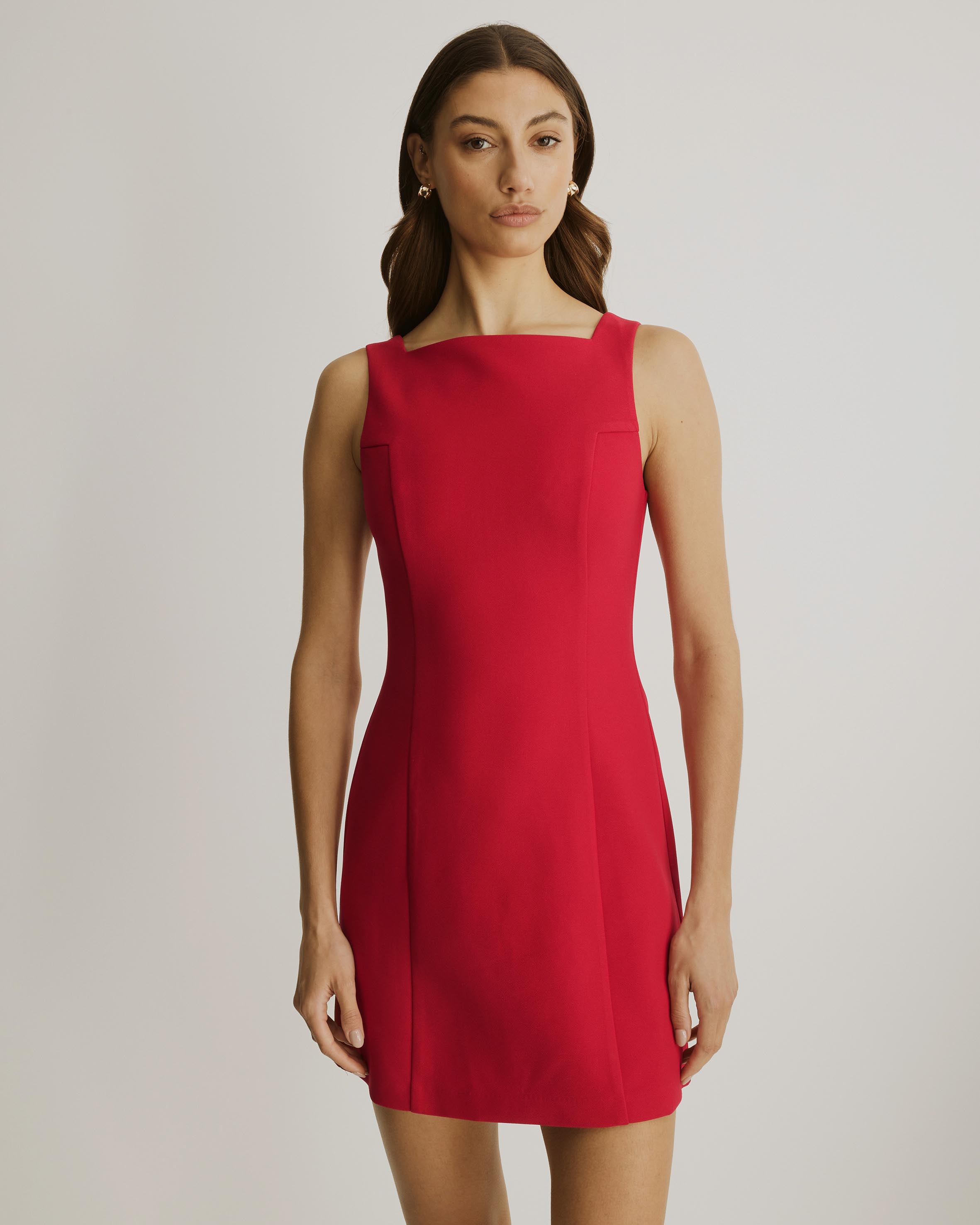 Shay Crepe Mini Dress