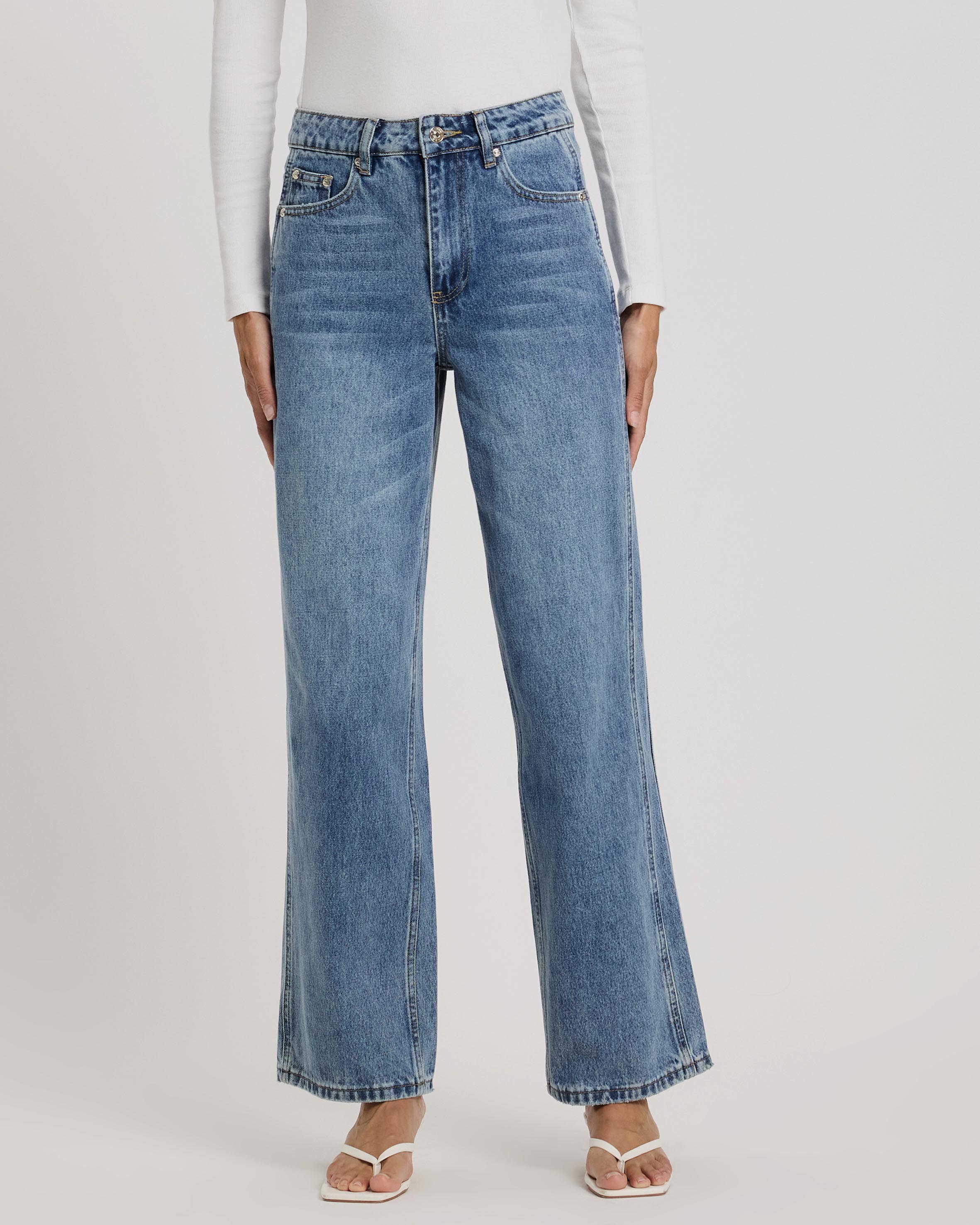 Charlize Wide Leg Jeans