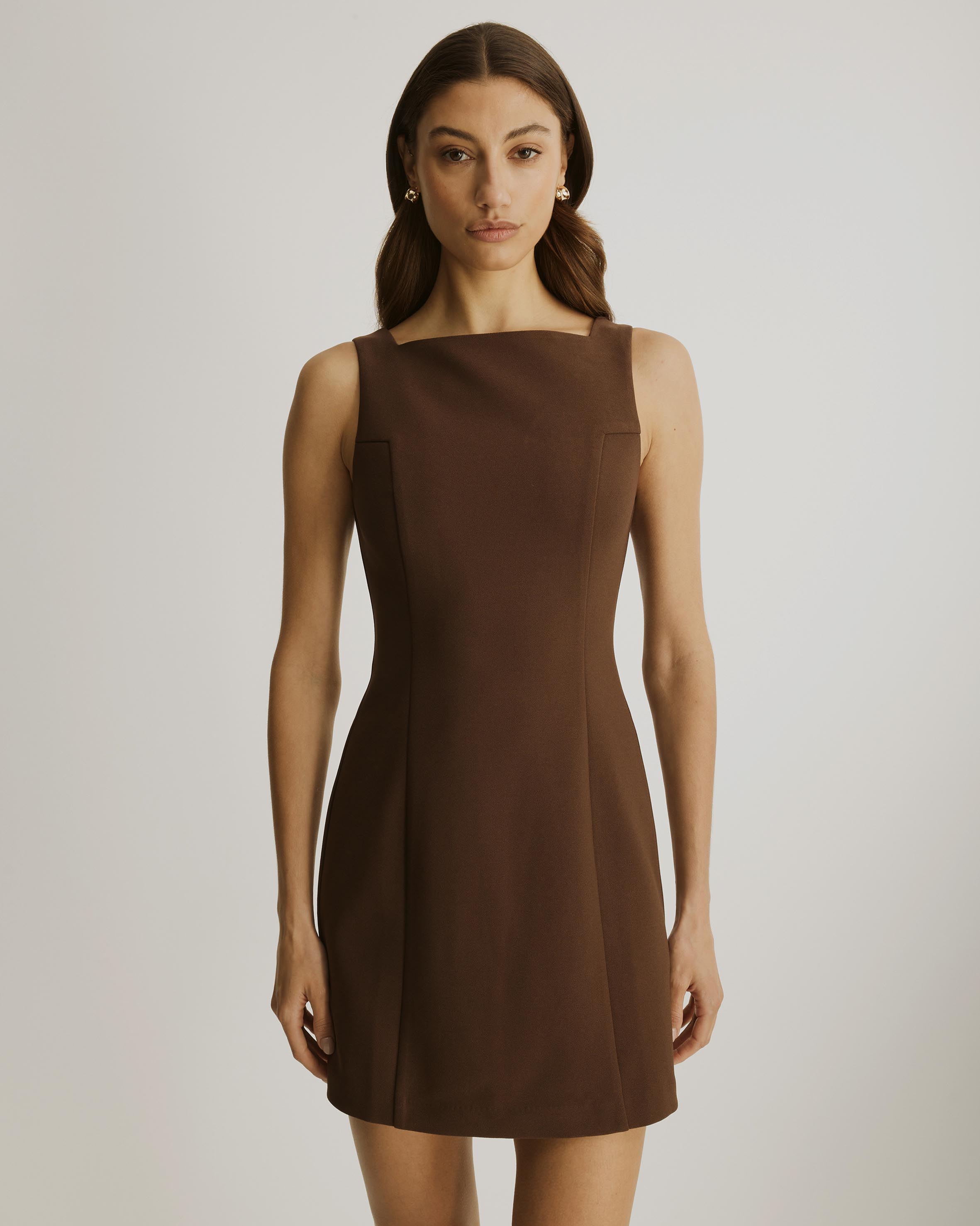 Shay Crepe Mini Dress