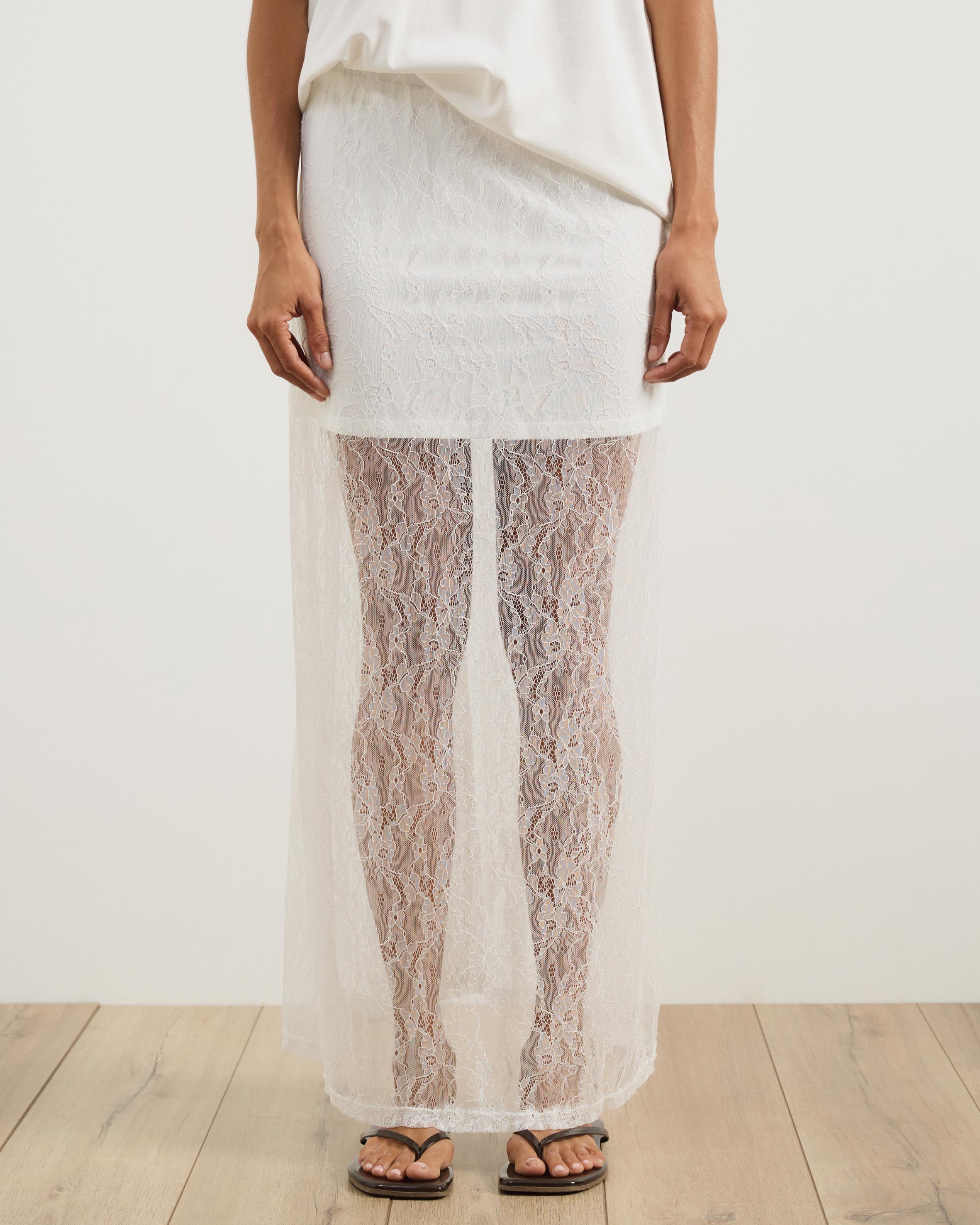 Isobel Lace Maxi Skirt