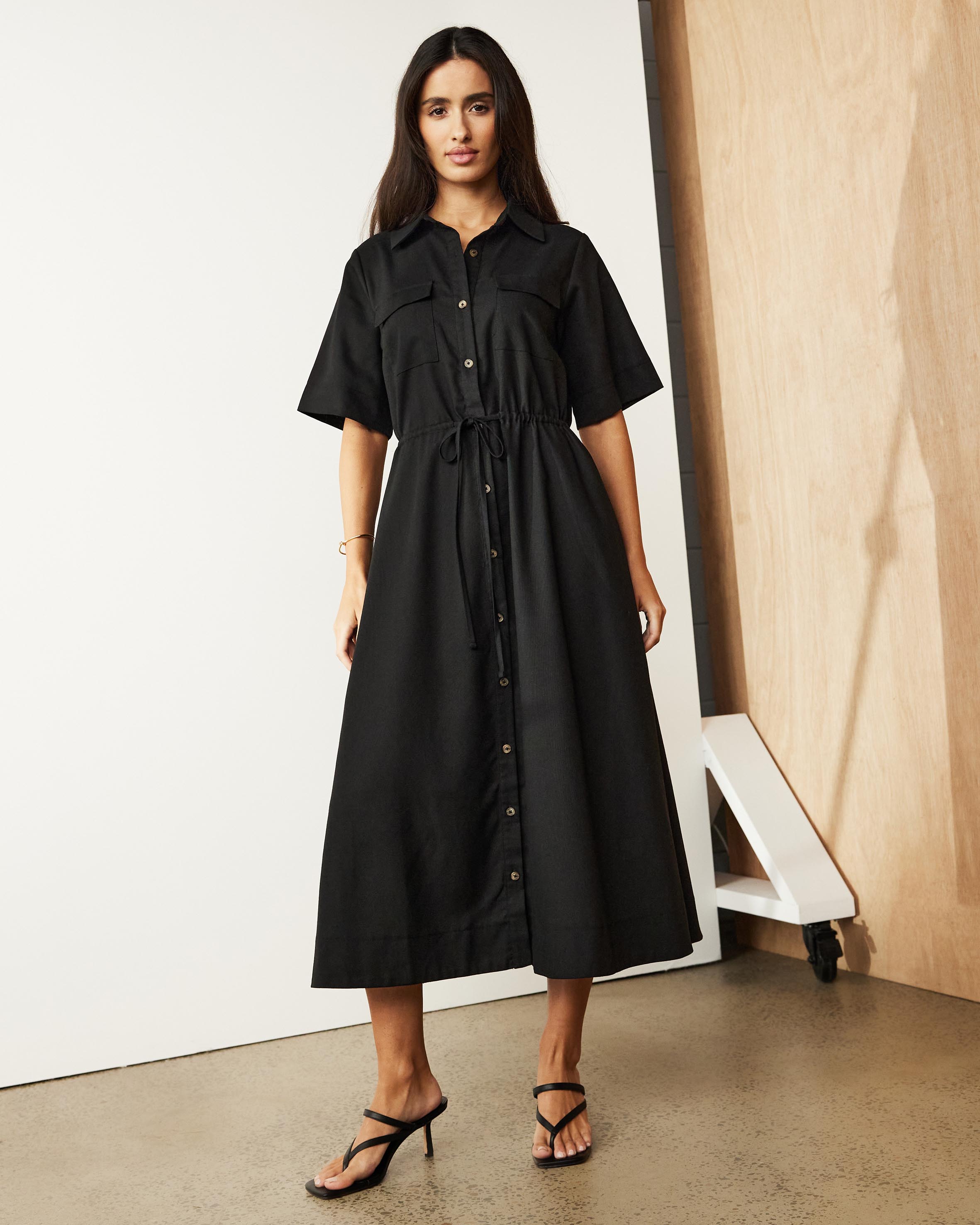 Mara Midi Shirt Dress