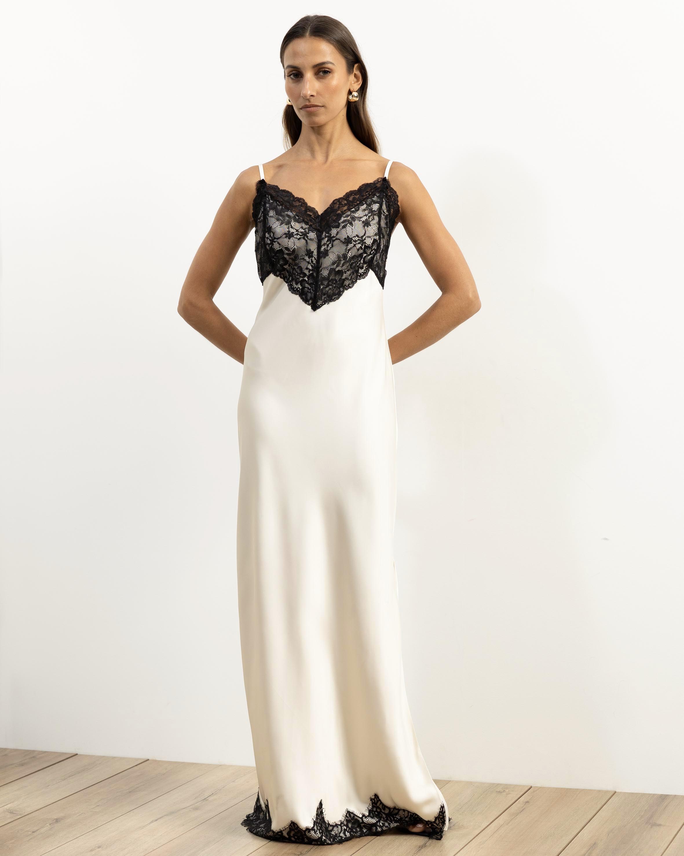 Sharna Satin Maxi Dress