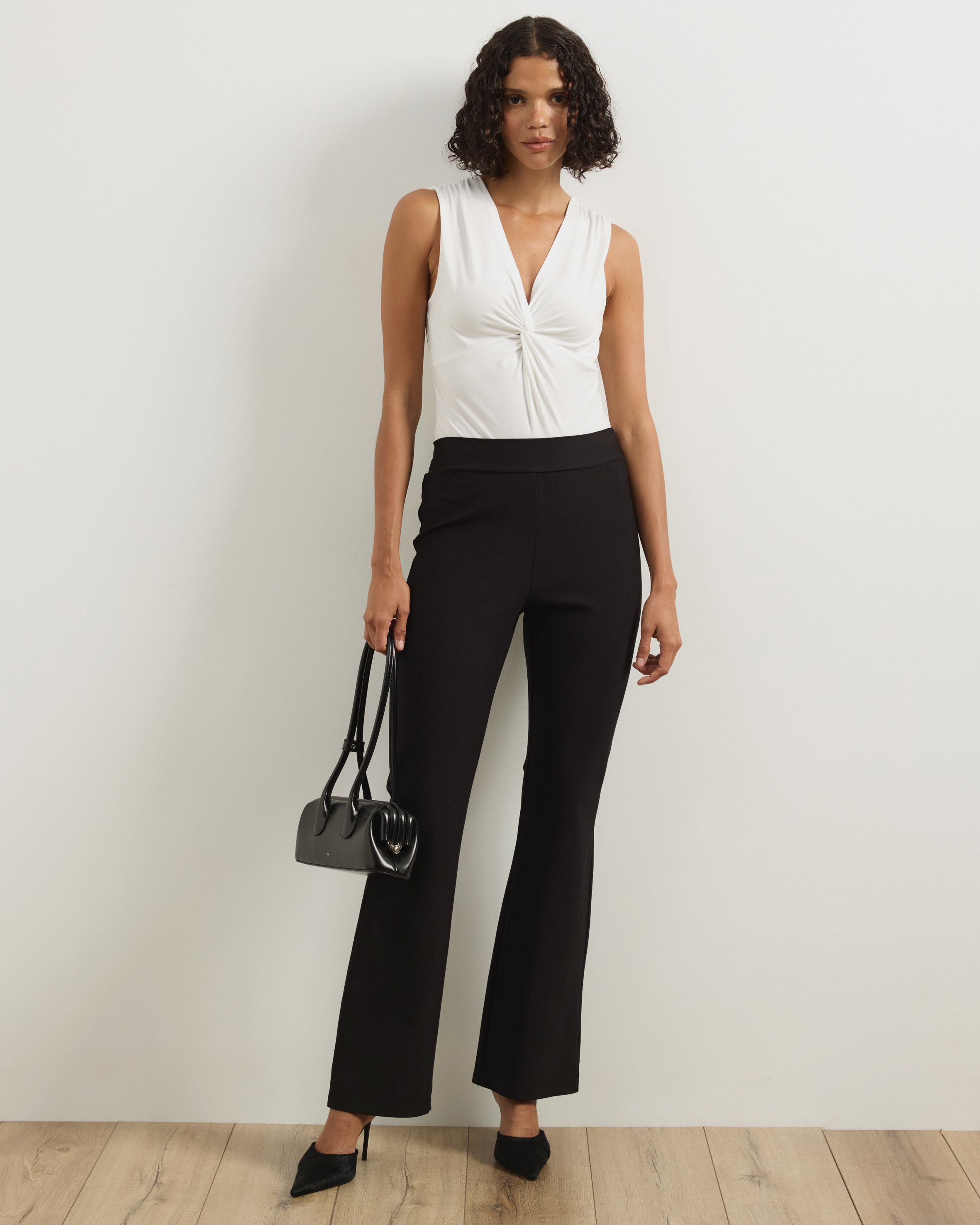 Seren Bootleg Ponte Pants