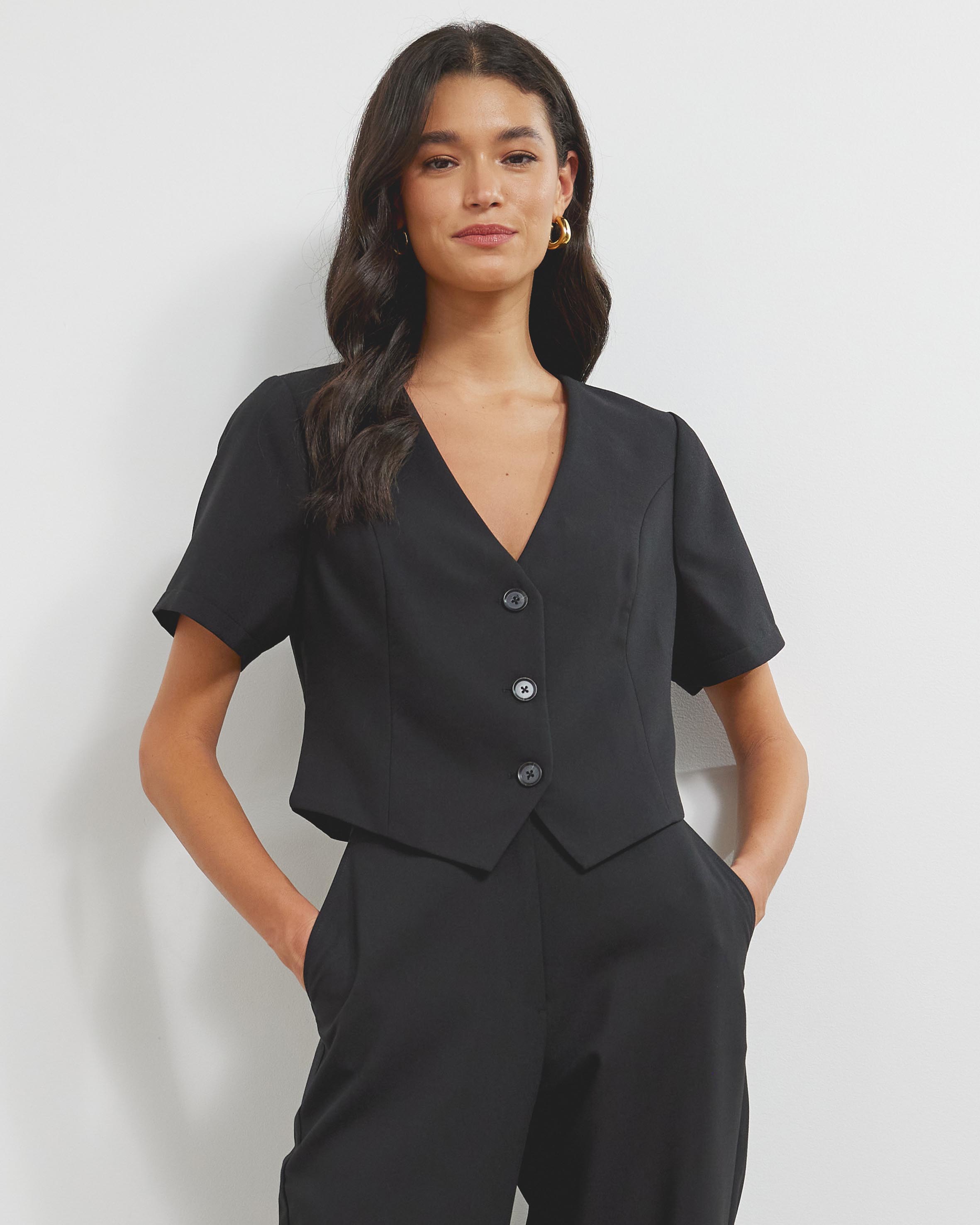 Marlowe Short Sleeve Blazer