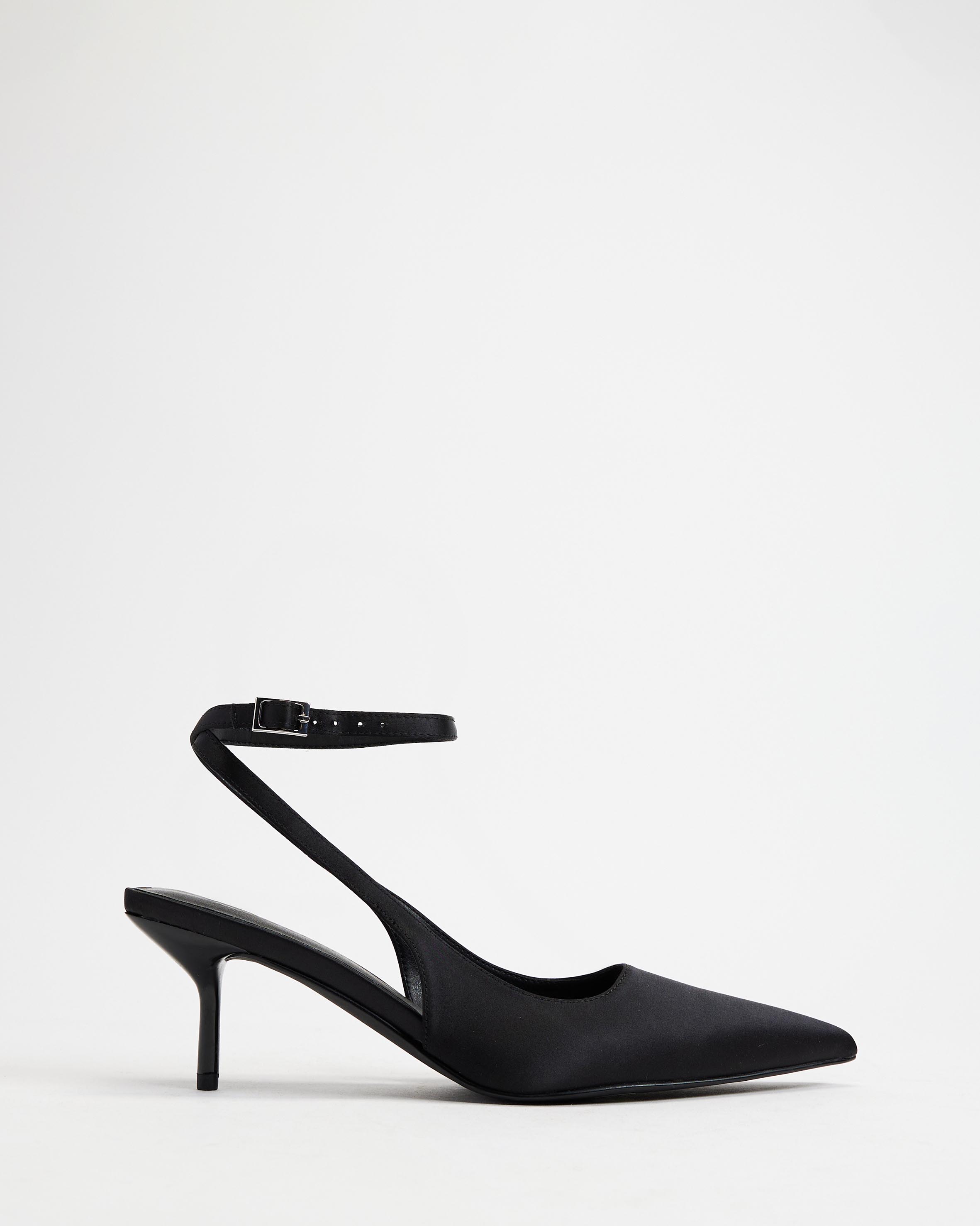 Kaia Satin Sling Back Heels