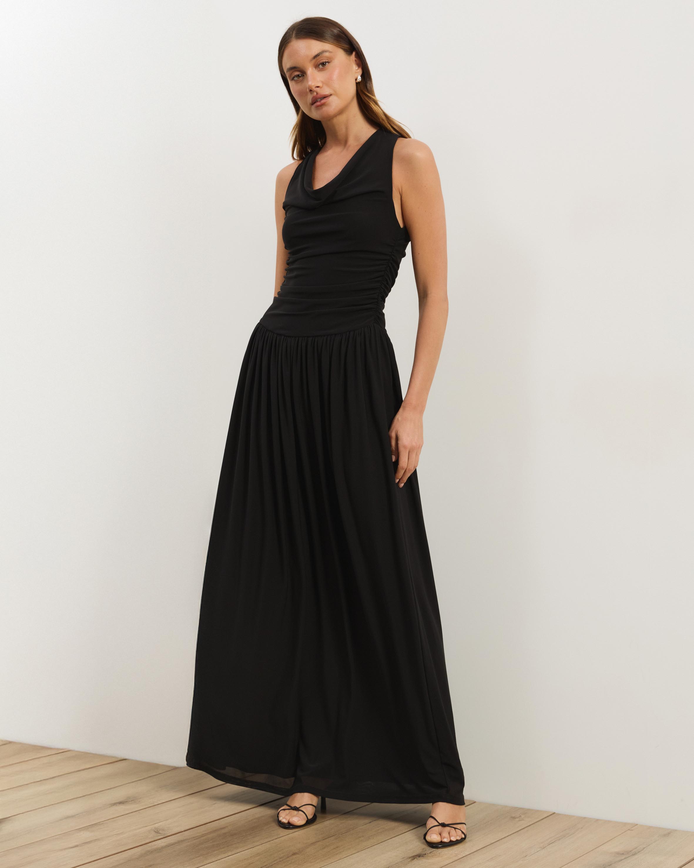 Hera Mesh Maxi Dress