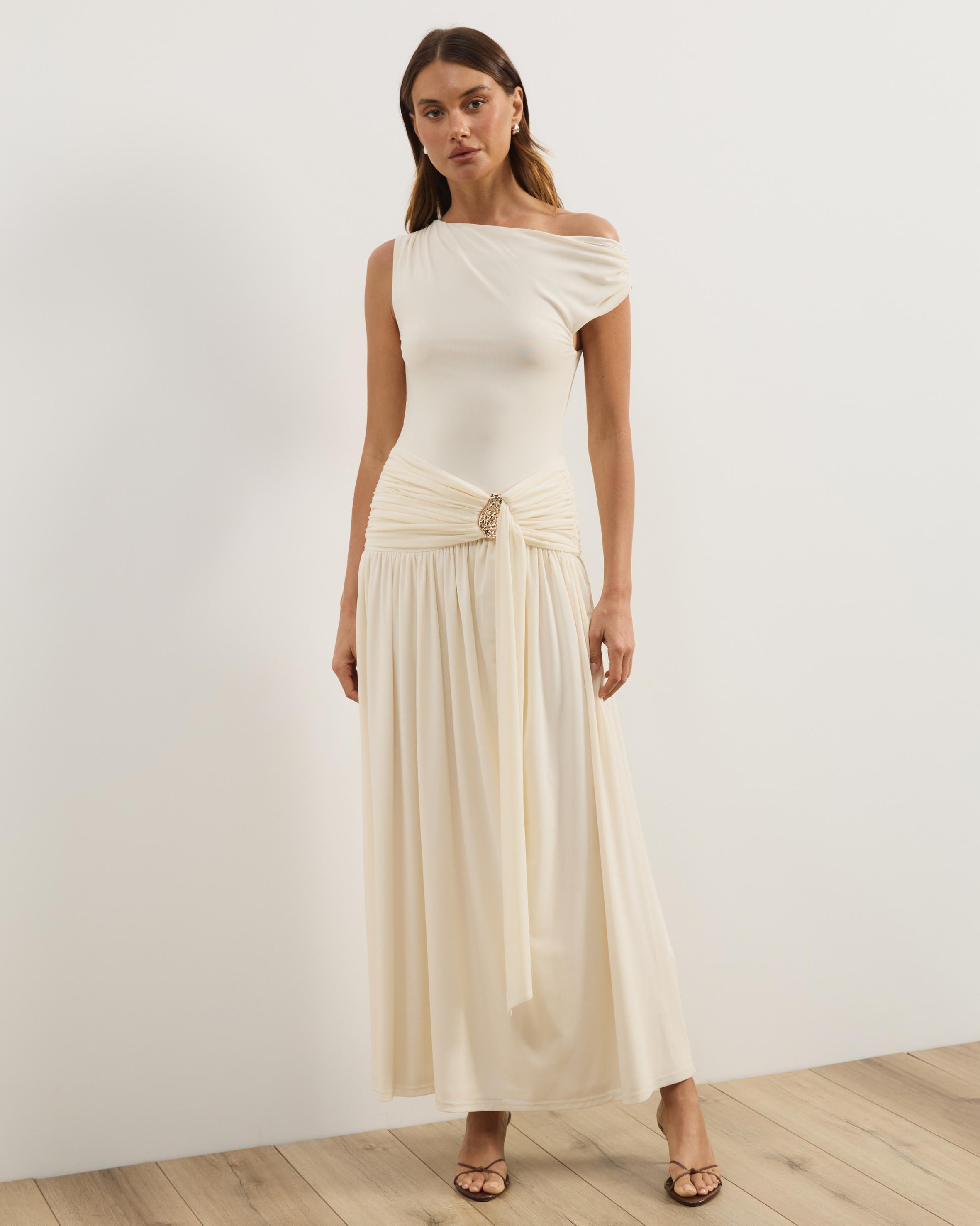Helena Mesh Maxi Dress