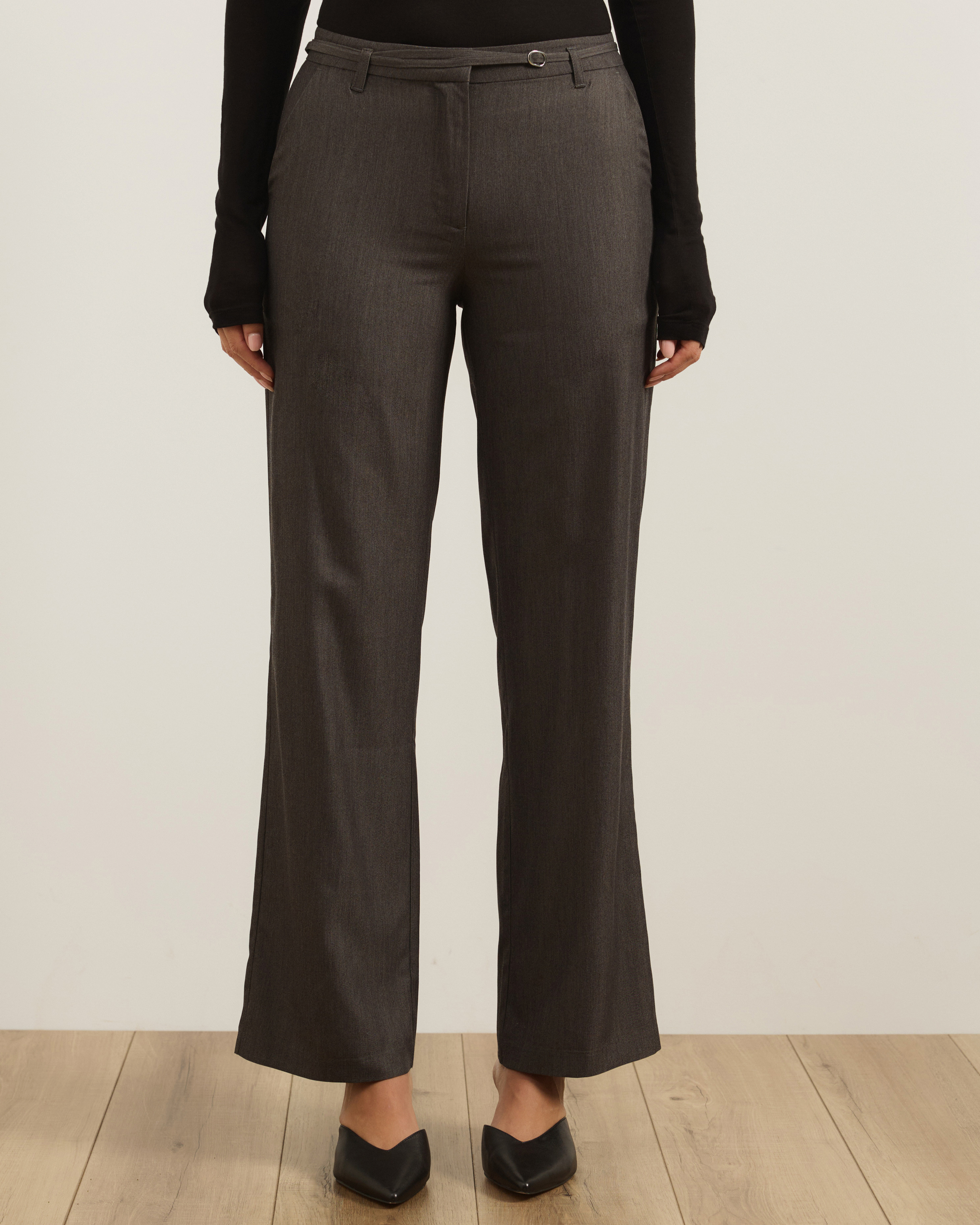Rumi Straight Leg Trousers With Belt