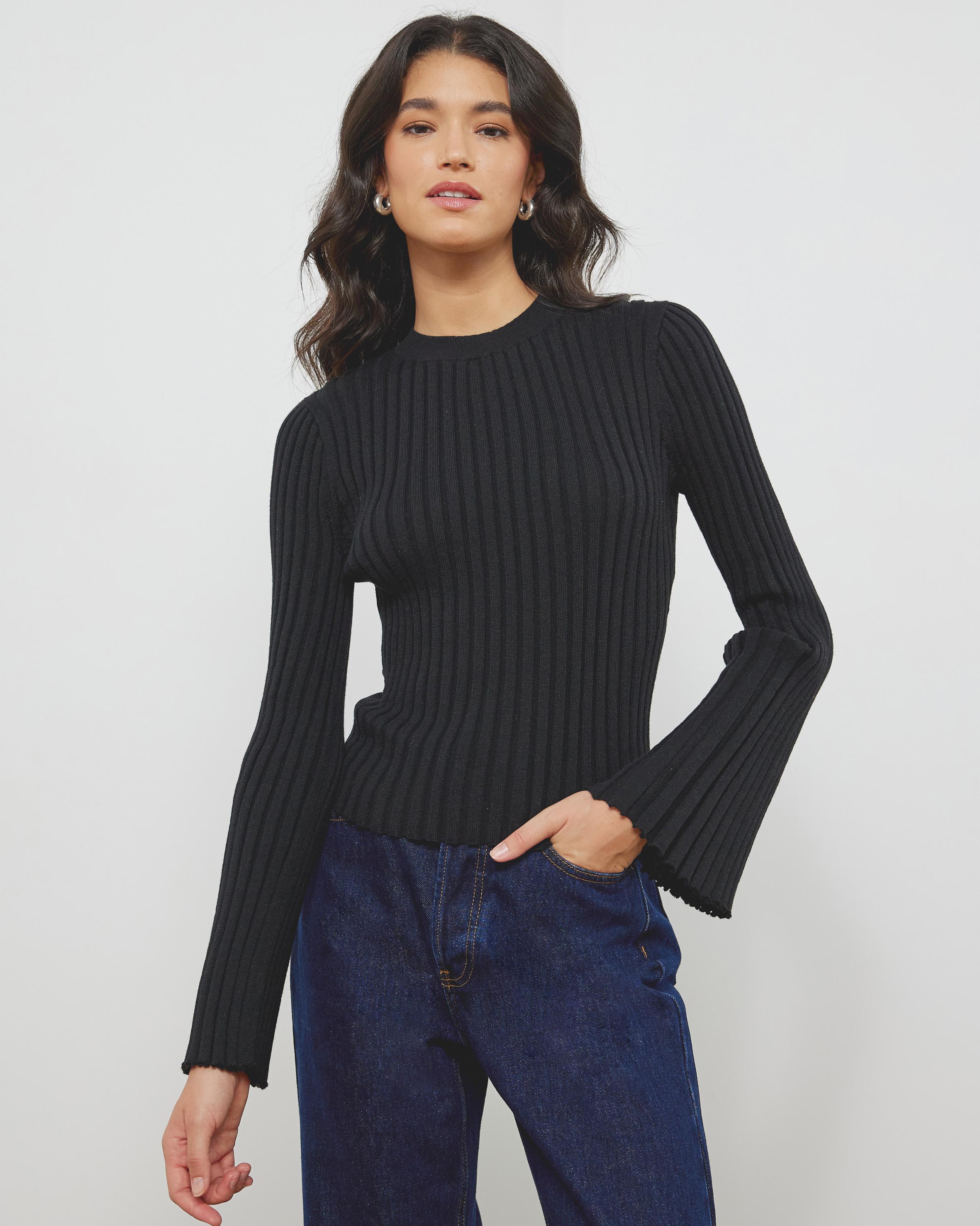 Frankie Pleat Knit Top