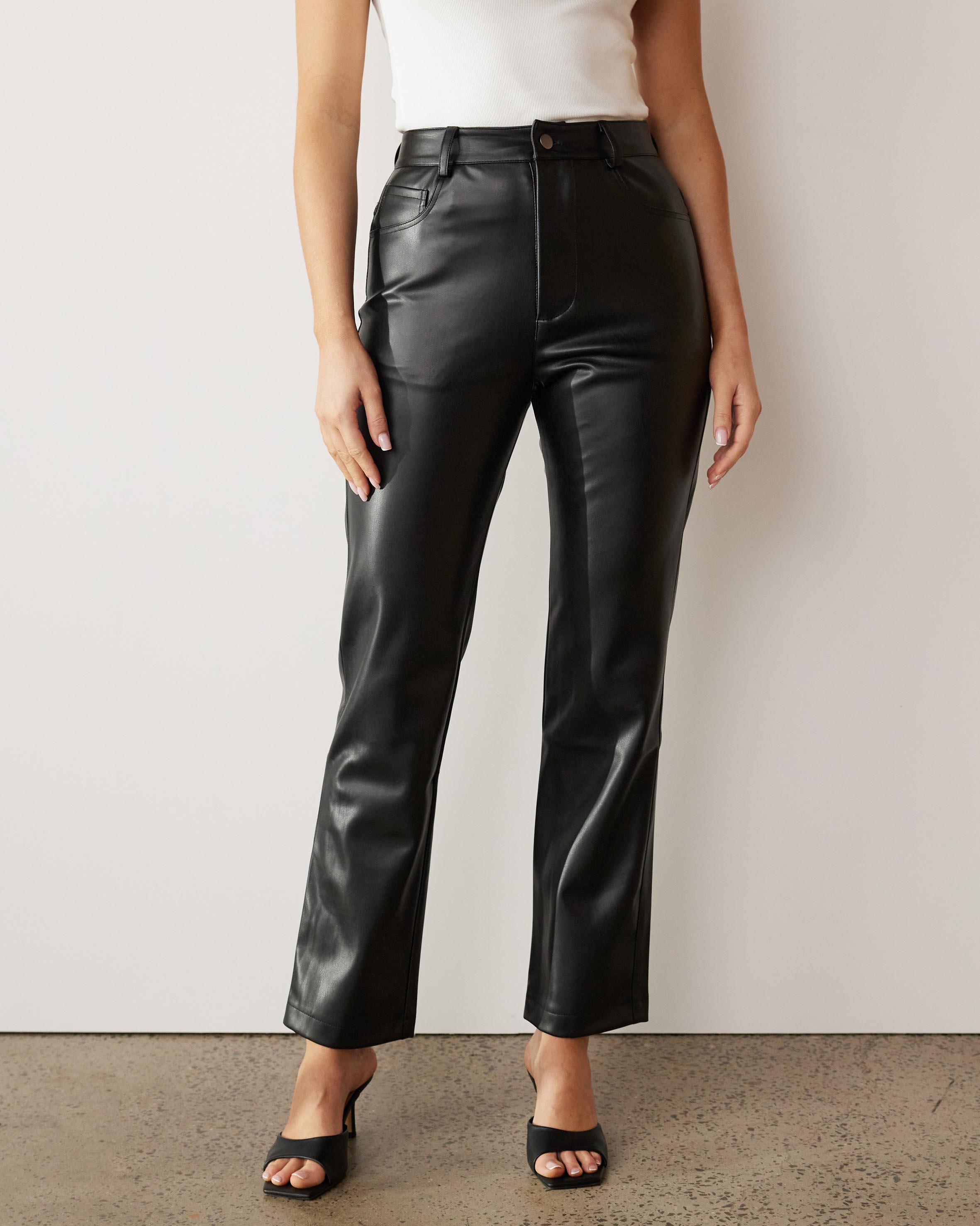 Ashley Leather Look Pants