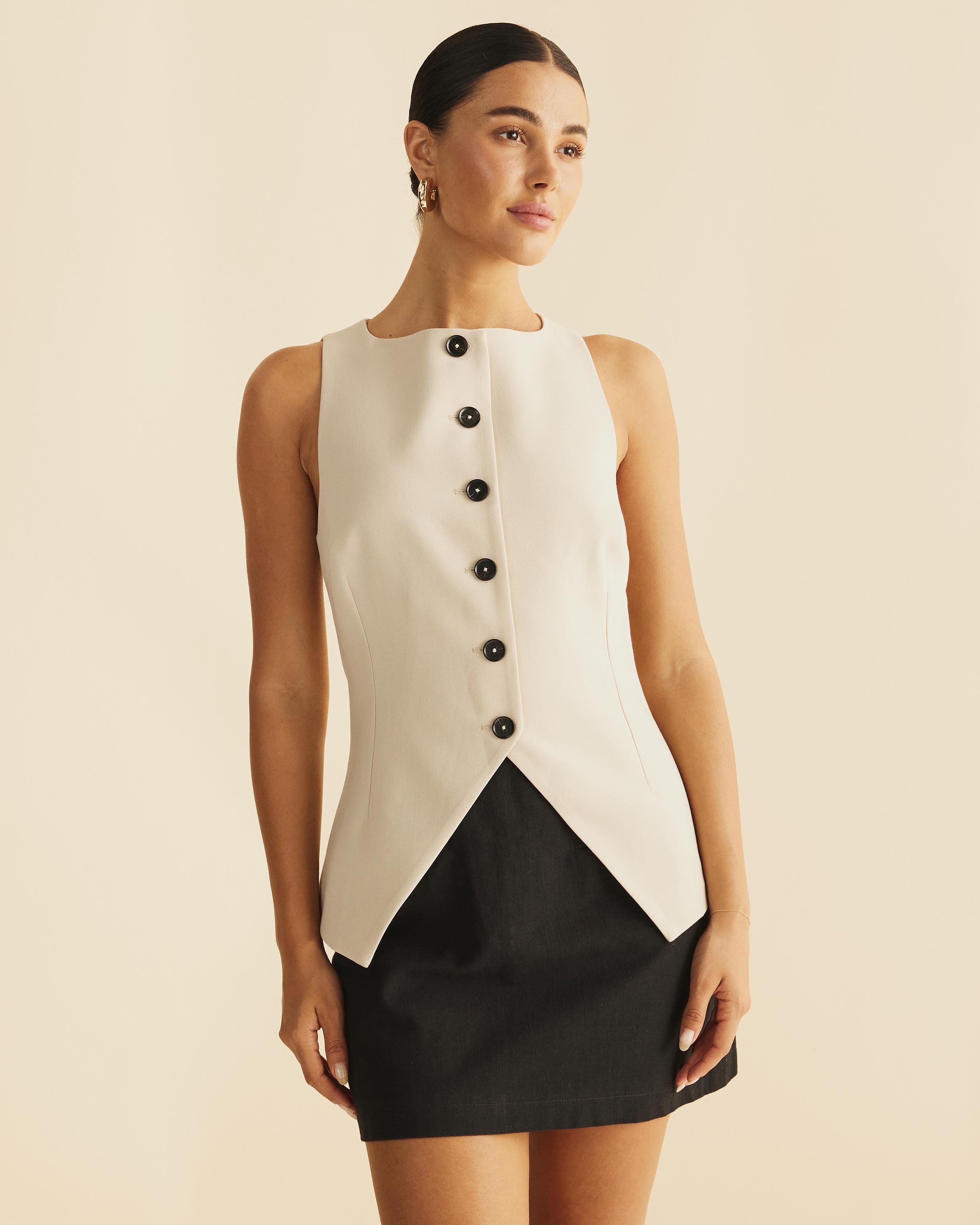 Lottee Scoop Neck Vest