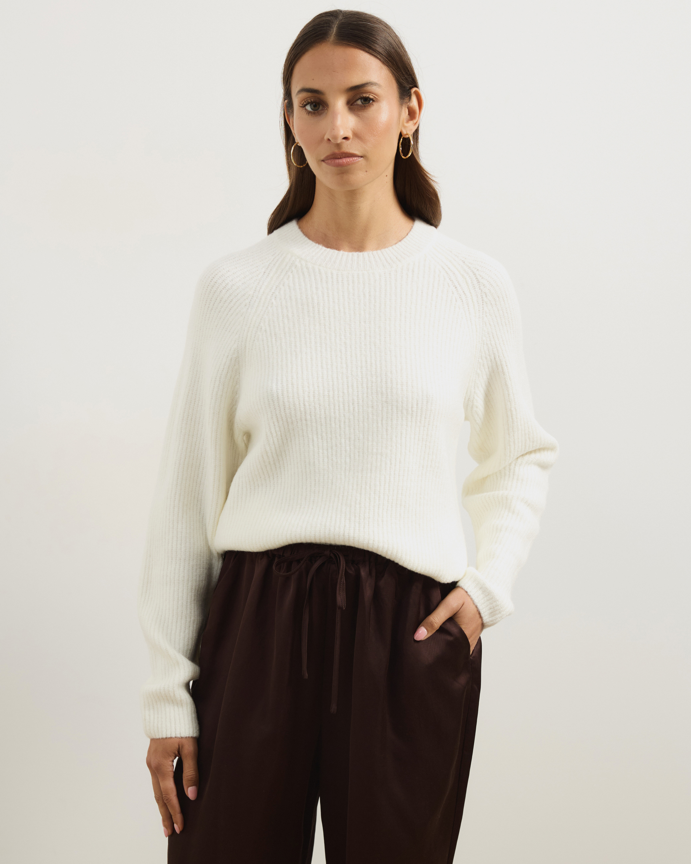 Saylor Crew Neck Soft Knit Jumper