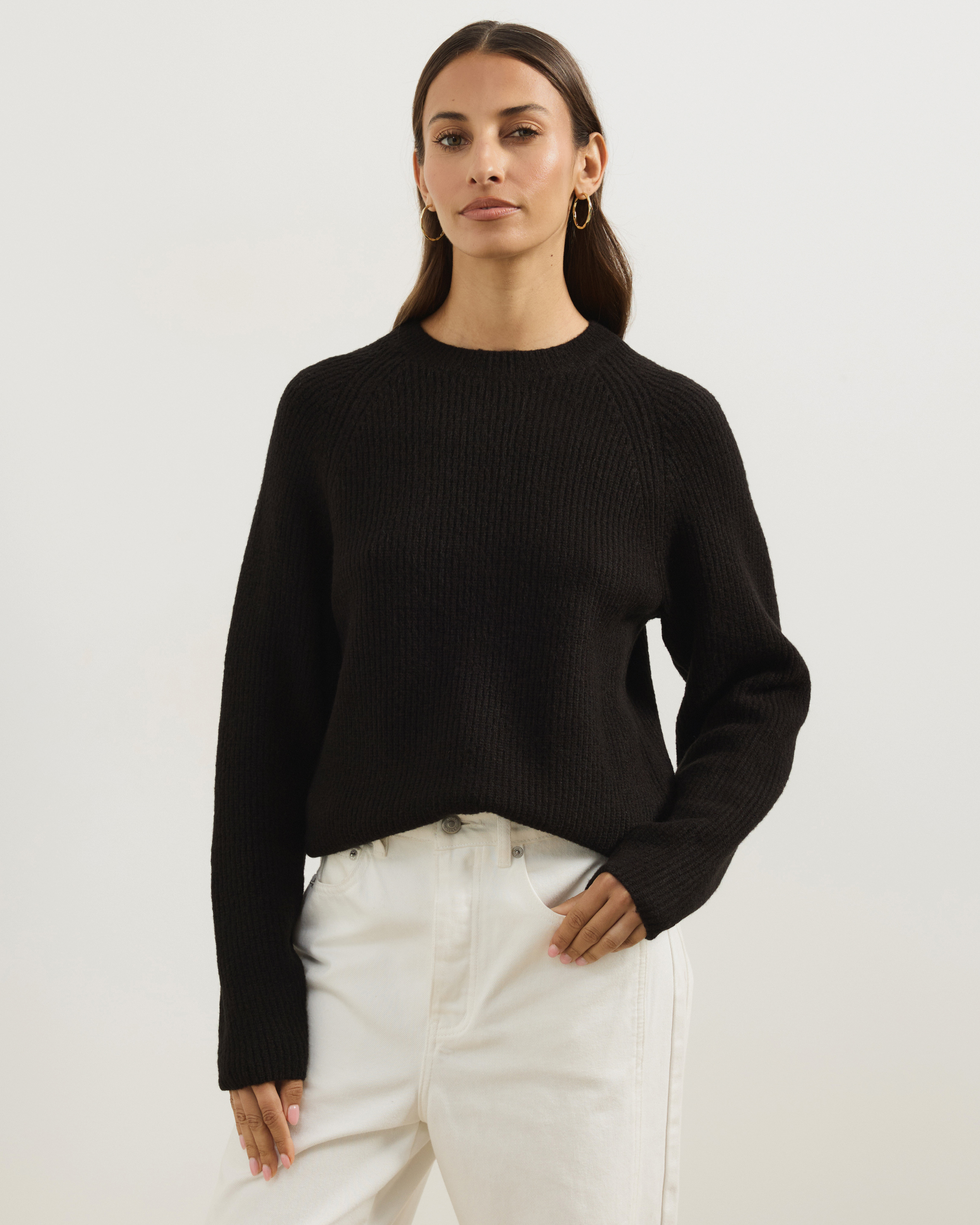 Saylor Crew Neck Soft Knit Jumper