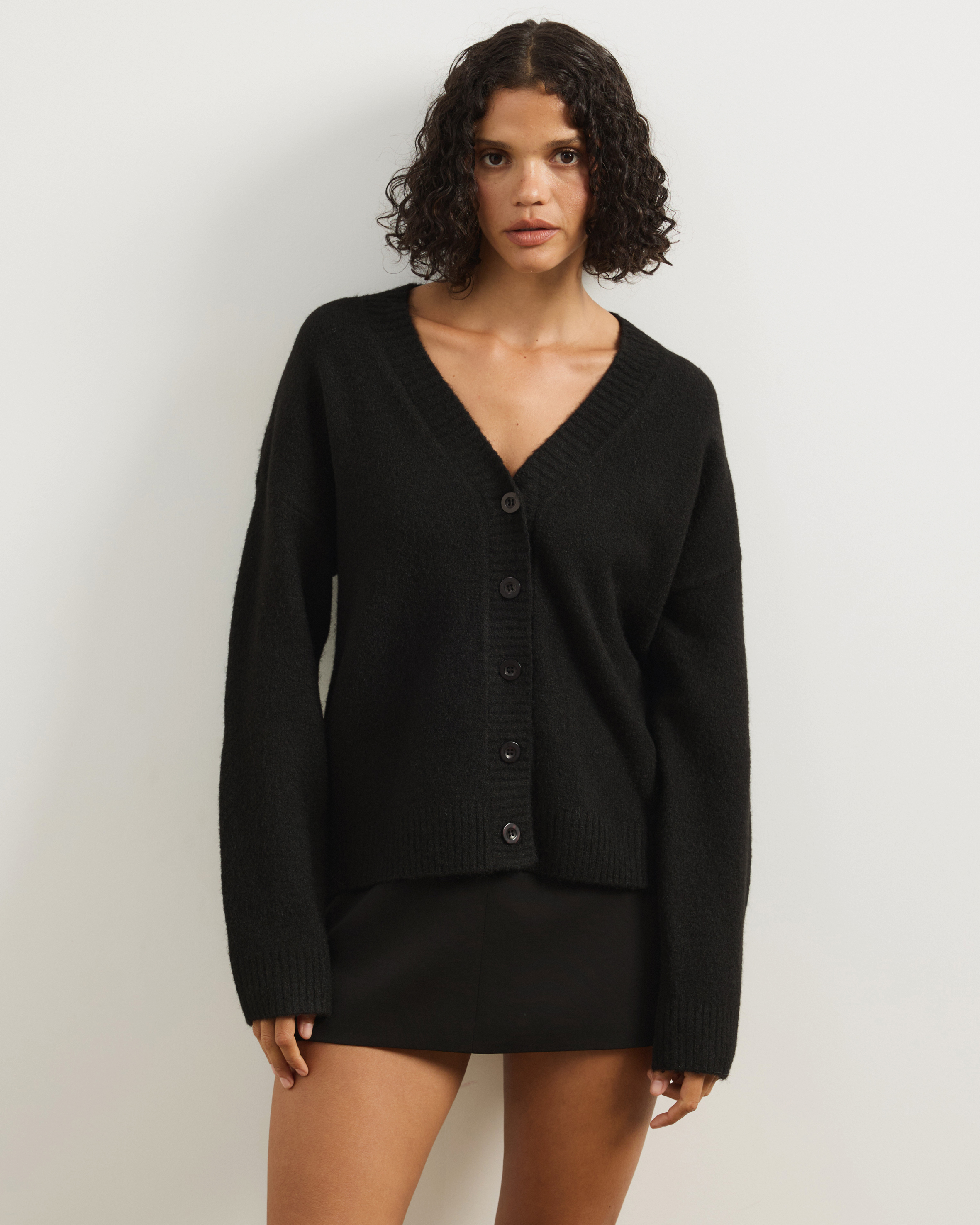 Tiana Fluffy Knit Cardigan