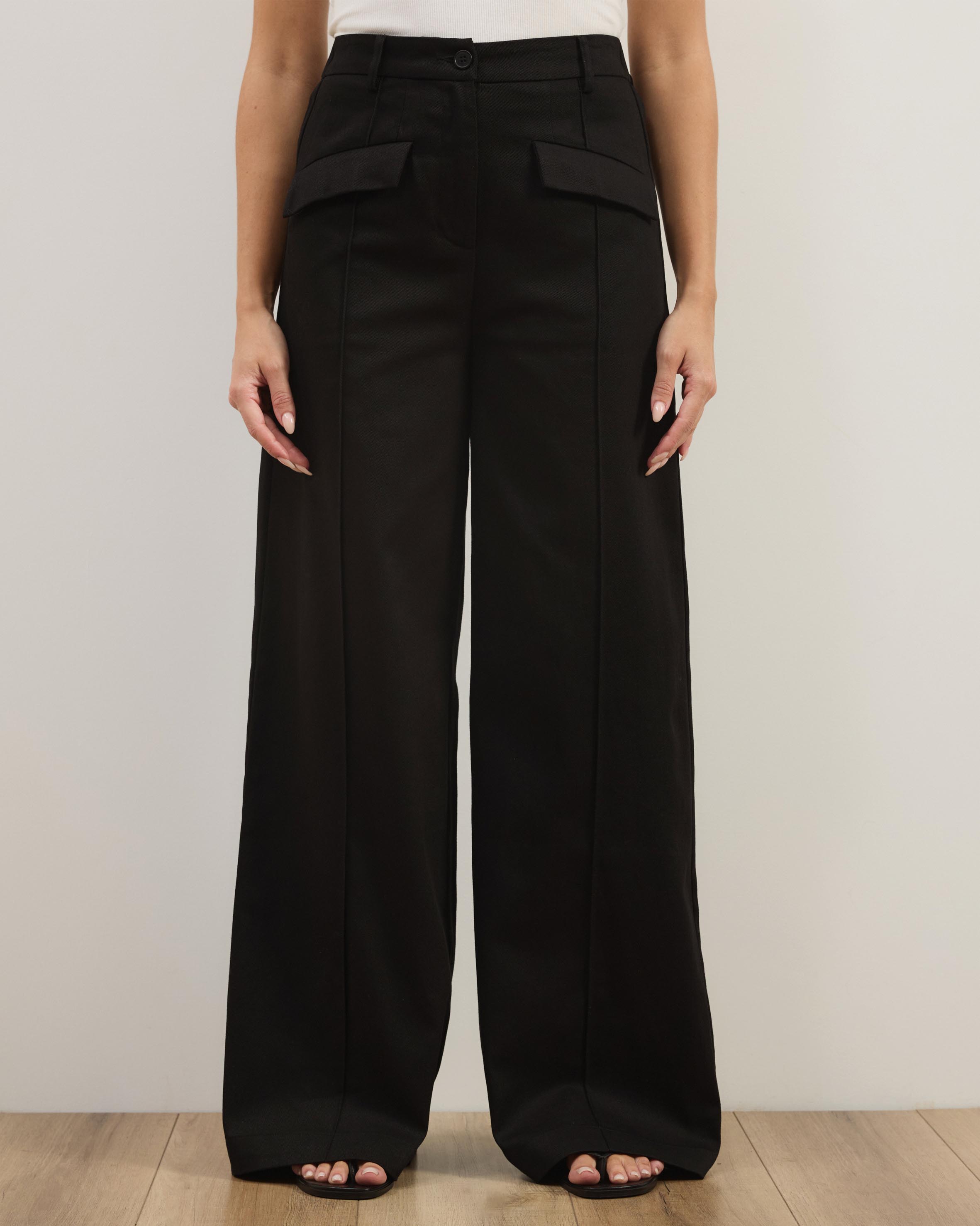 Laura Cotton Twill Pants