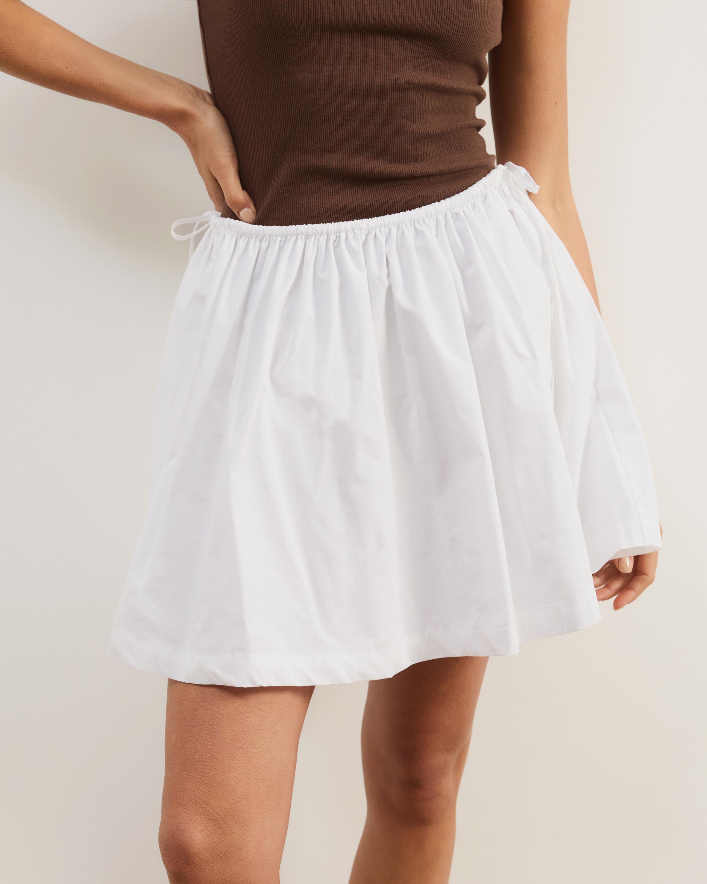 Isobel Cotton Mini Skirt