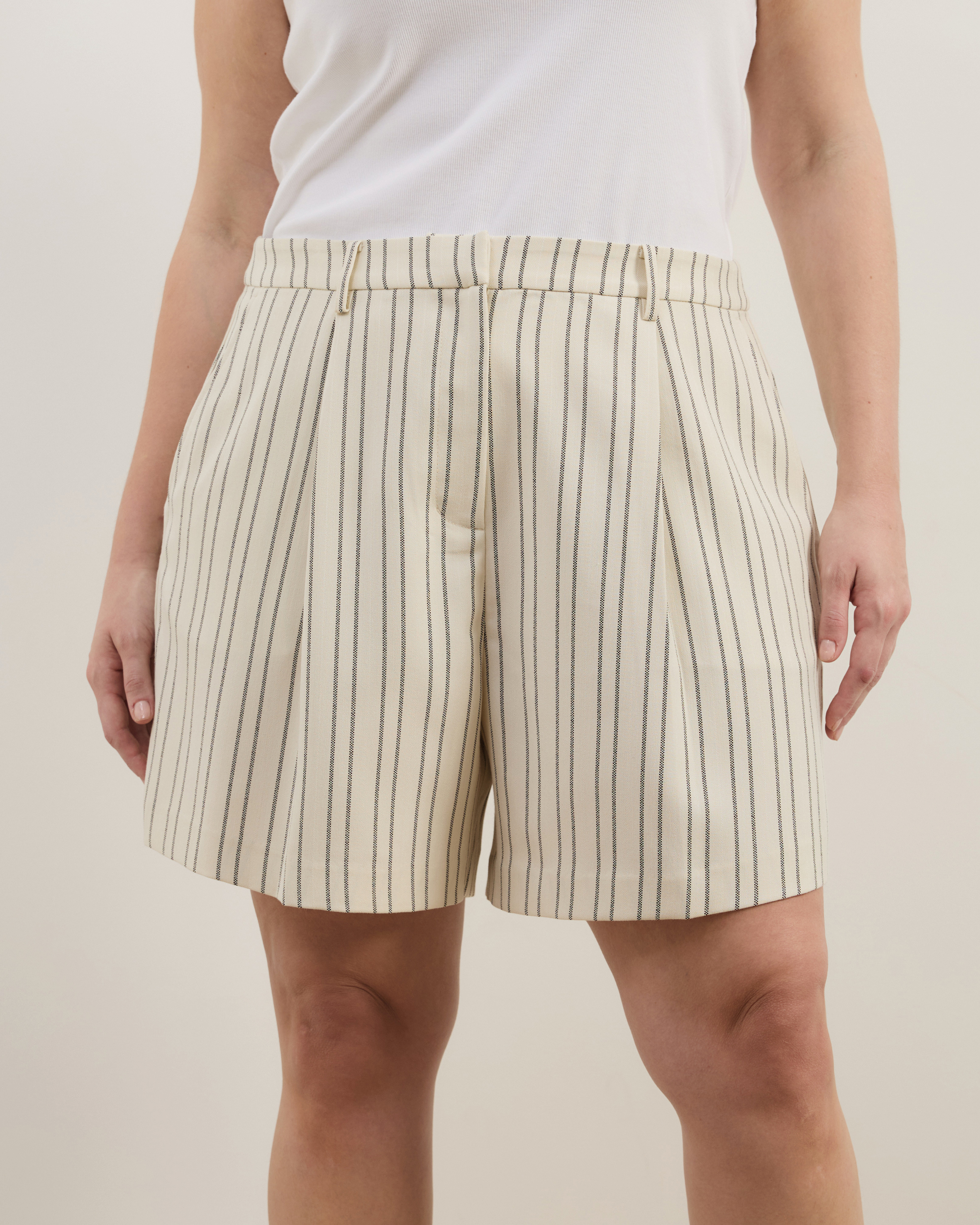 Dune Stripe Tailored Shorts