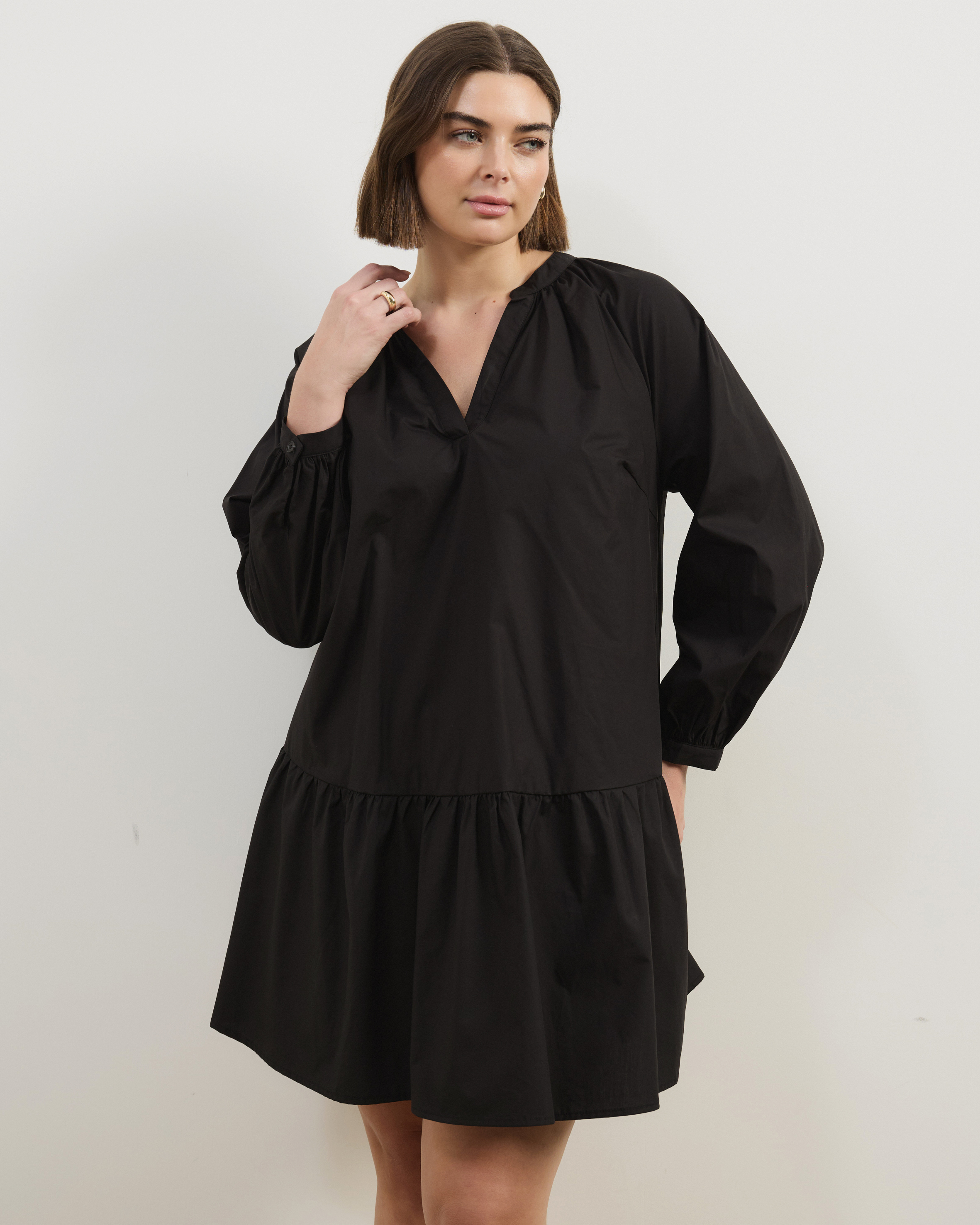 Tilly Volume Sleeve Mini Dress