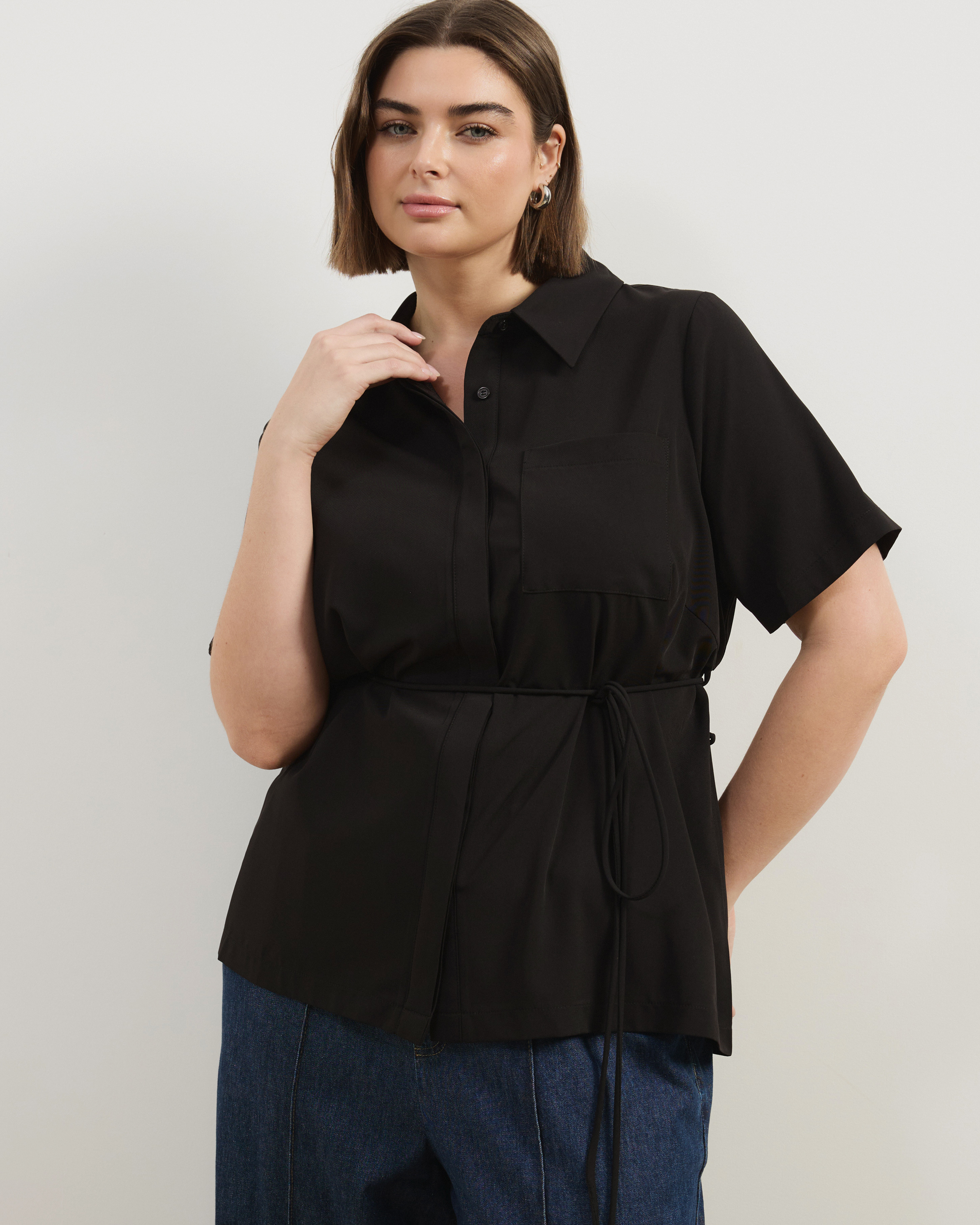 Aveline Tie Back Shirt