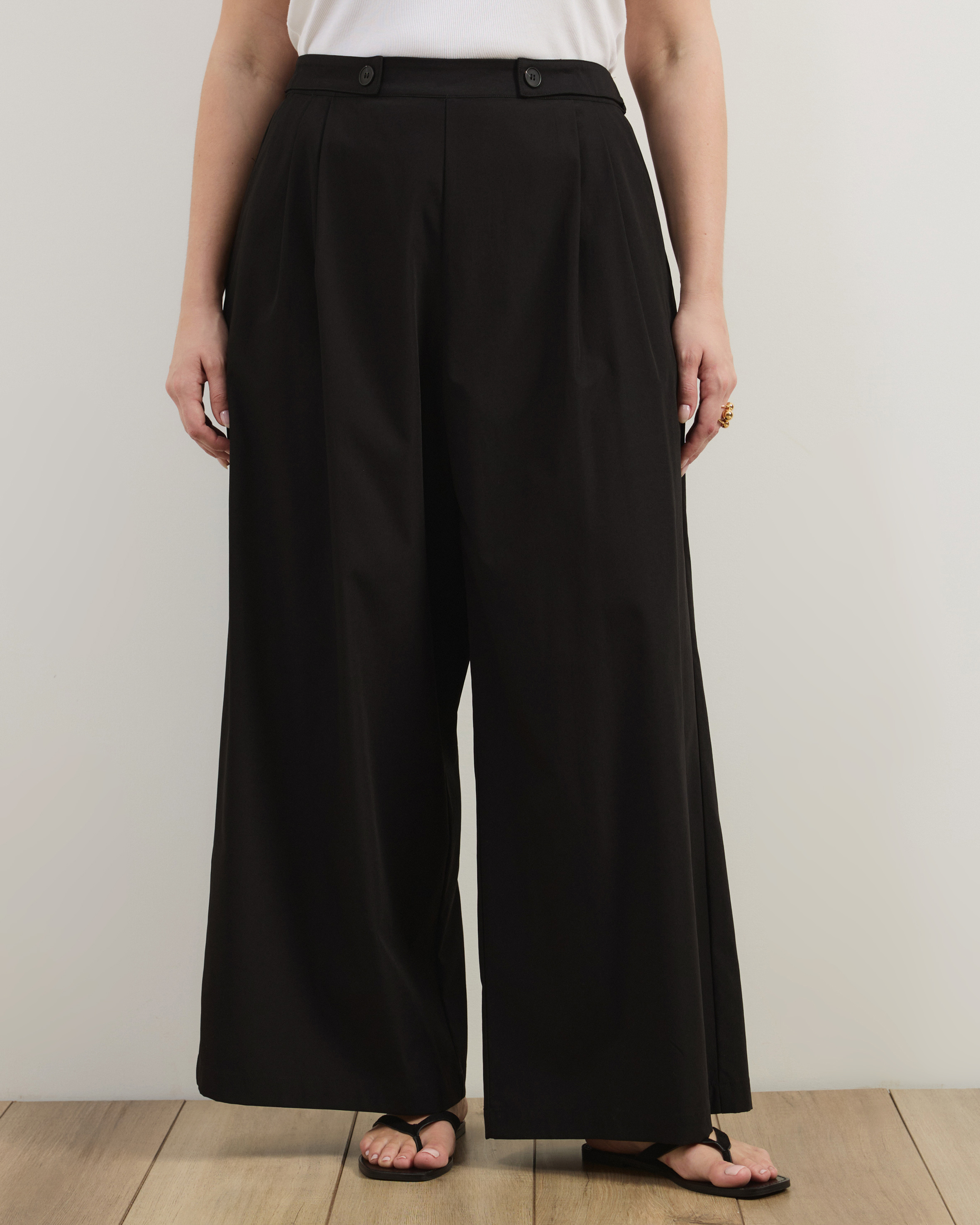 Nola Wide Leg Palazzo Pants