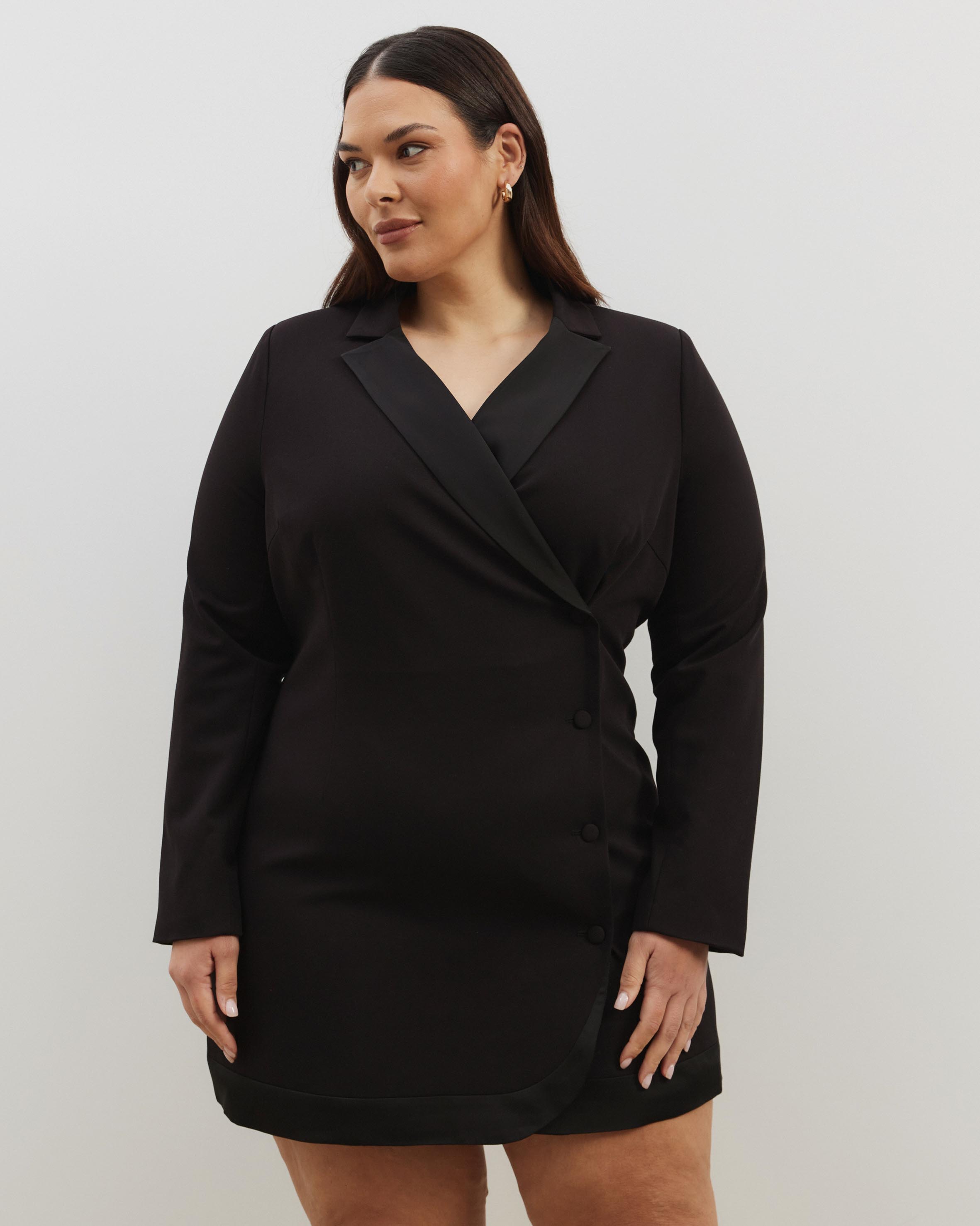 Ari Tuxedo Blazer Dress