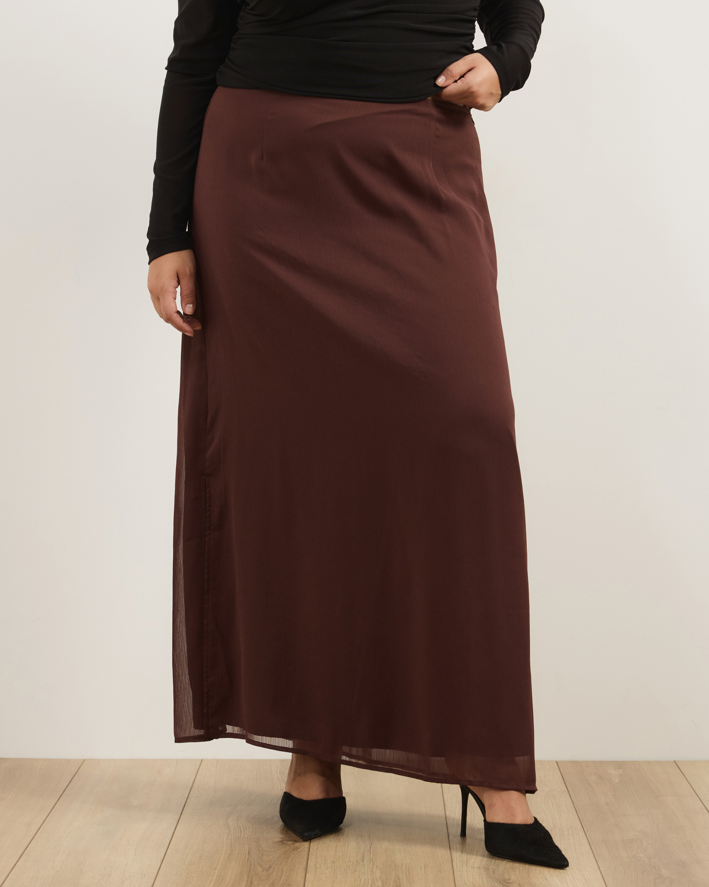 Melody Bias Maxi Skirt