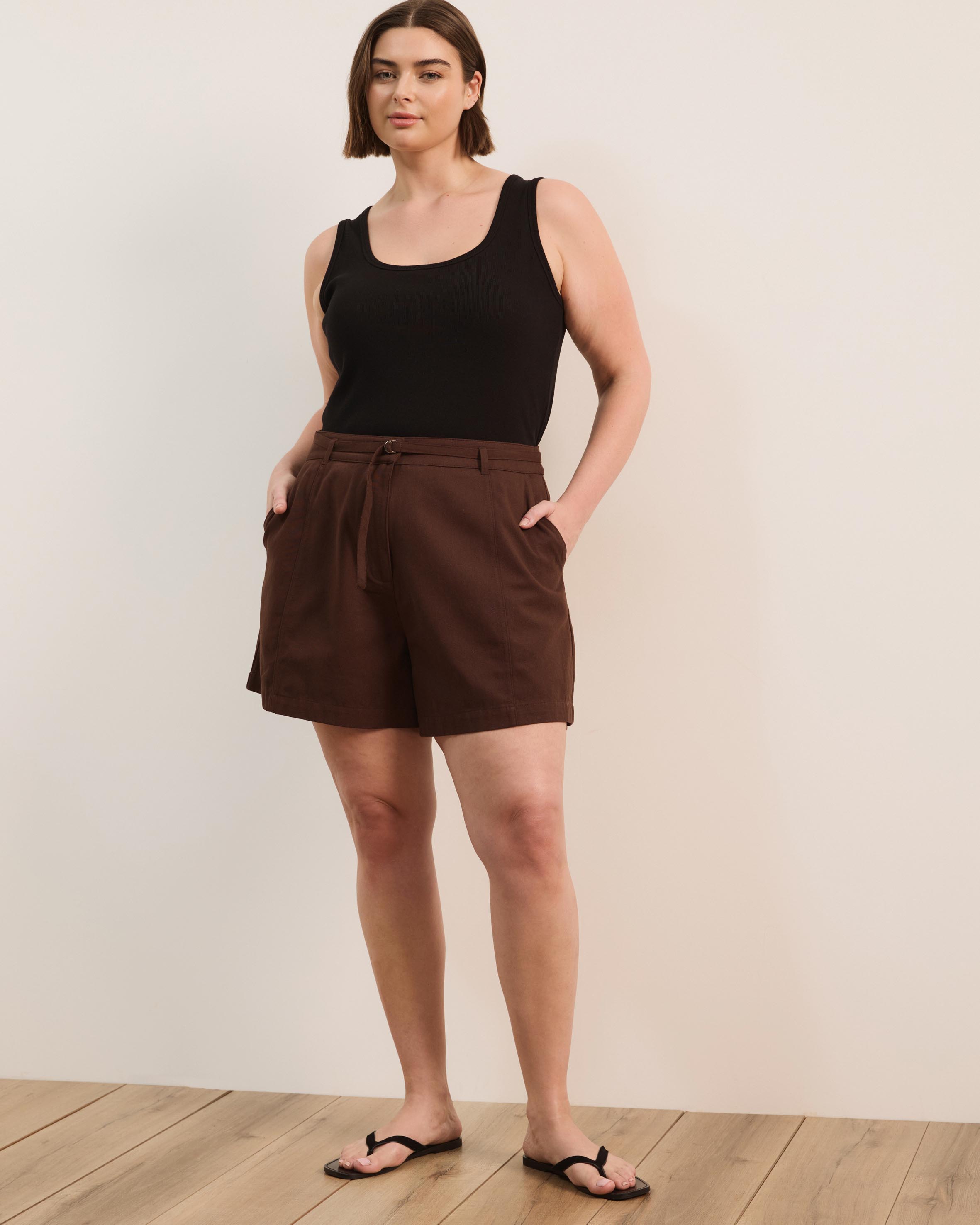 Ginny Cotton Twill Shorts