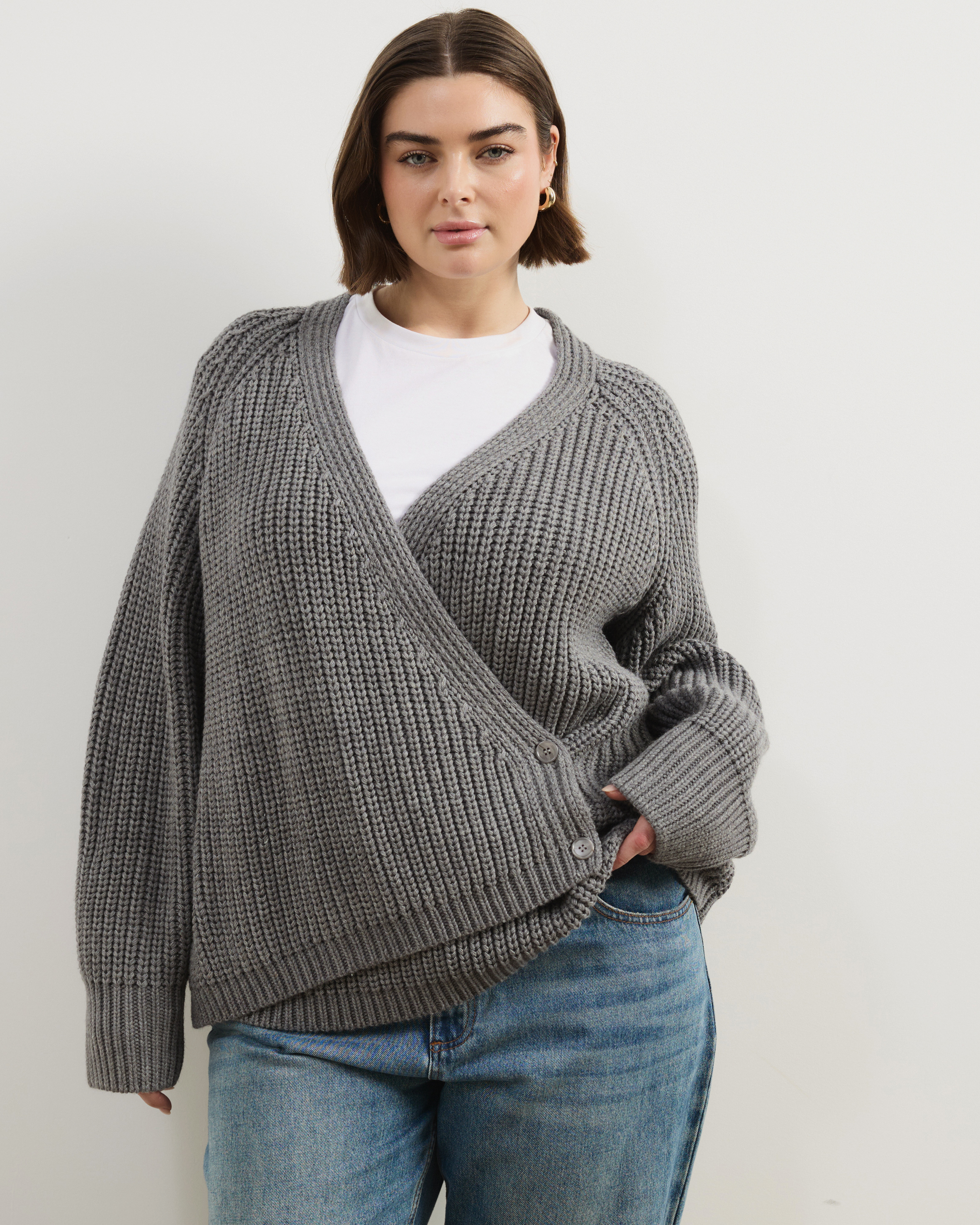 Penny Vneck Knit Cardigan