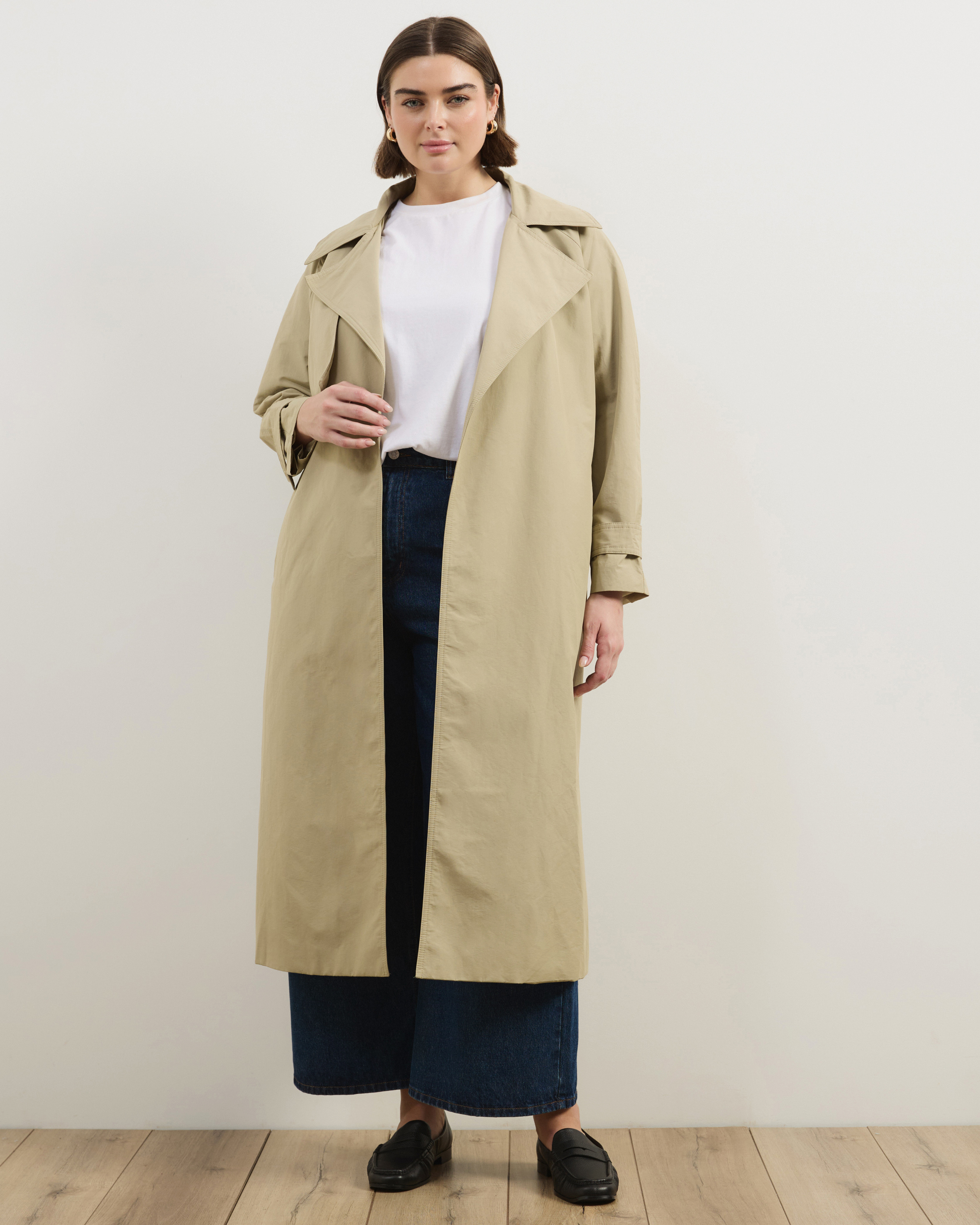 Cora Lightweight Trench Coat