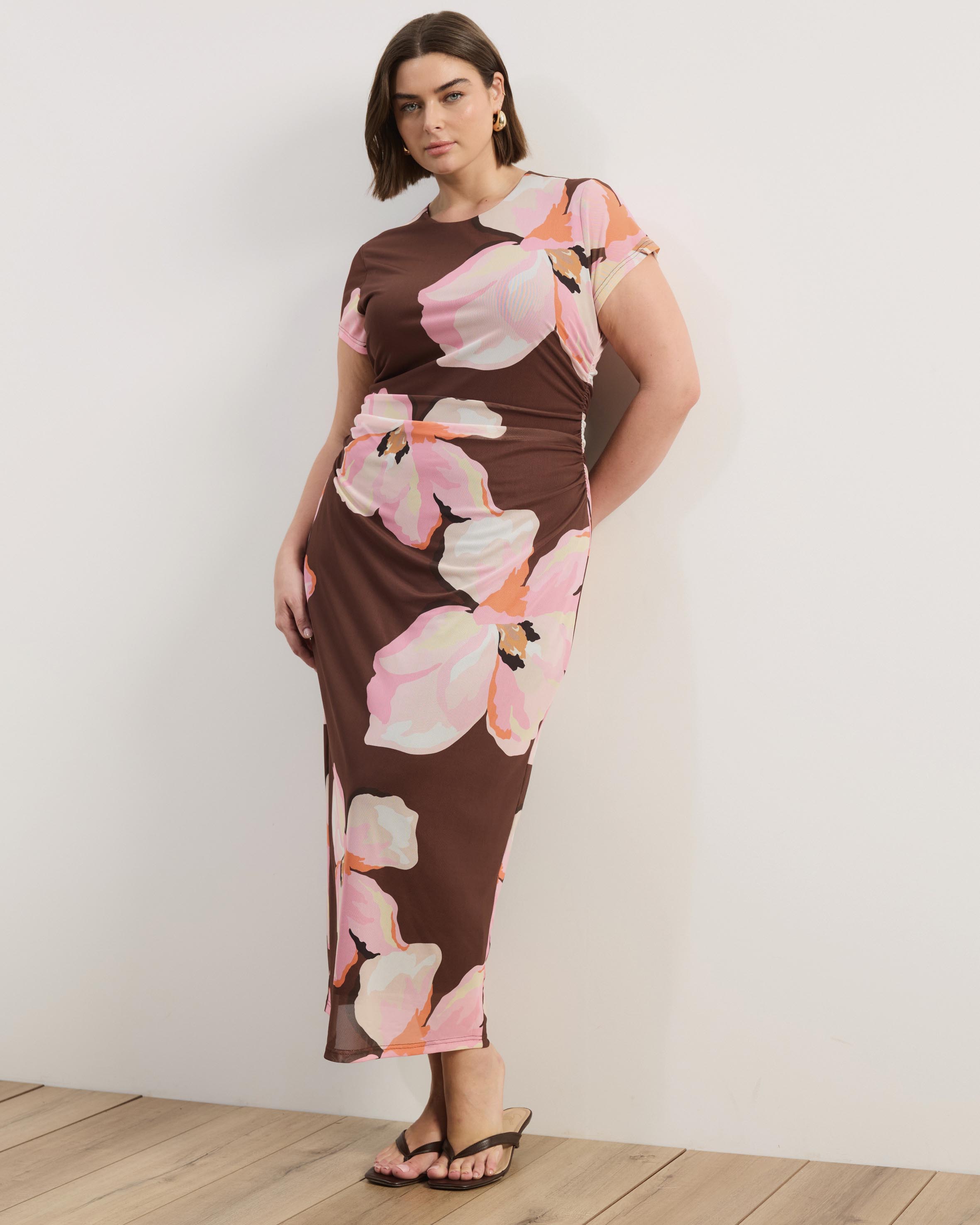 Cap Sleeve Maxi Dress