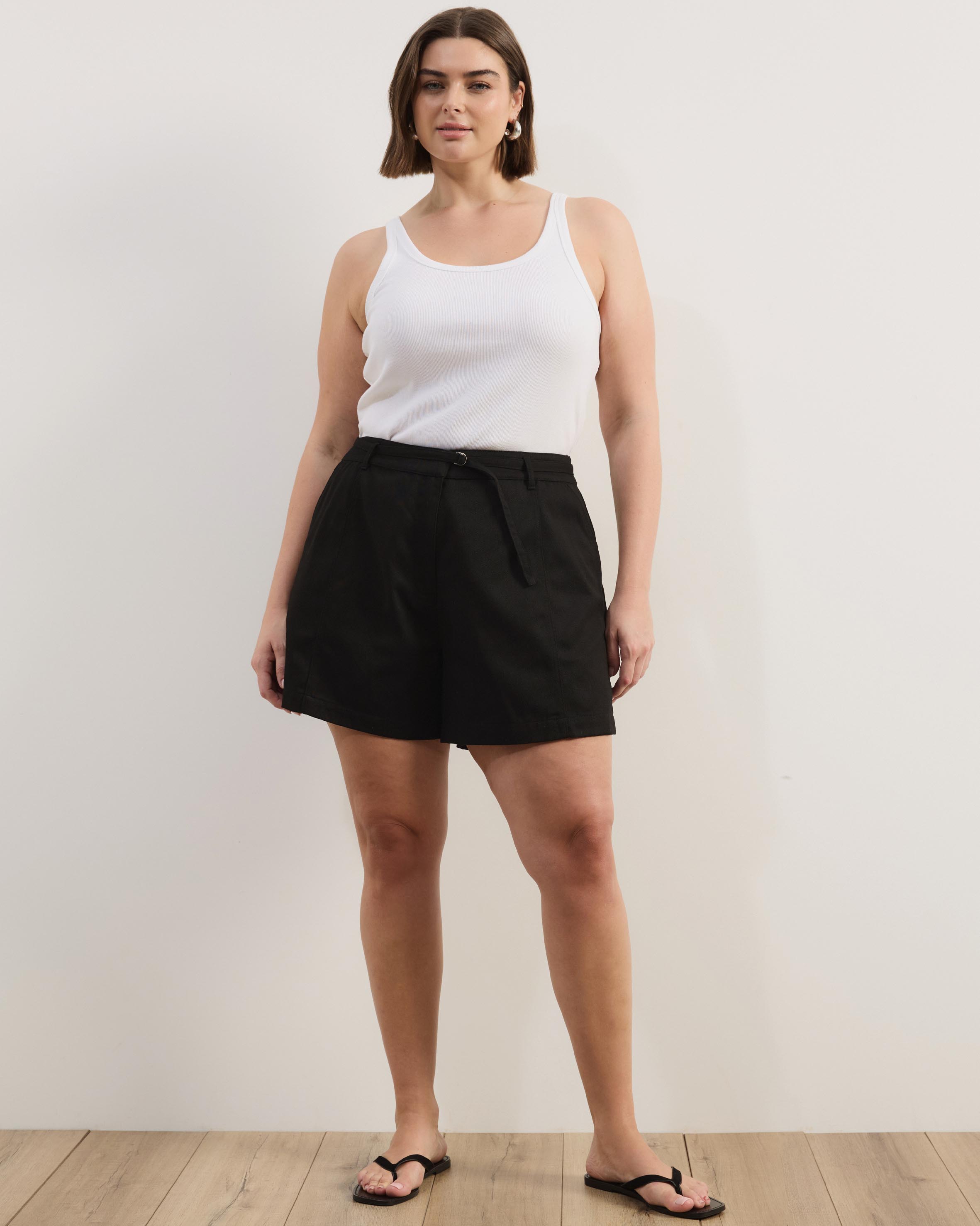 Ginny Cotton Twill Shorts