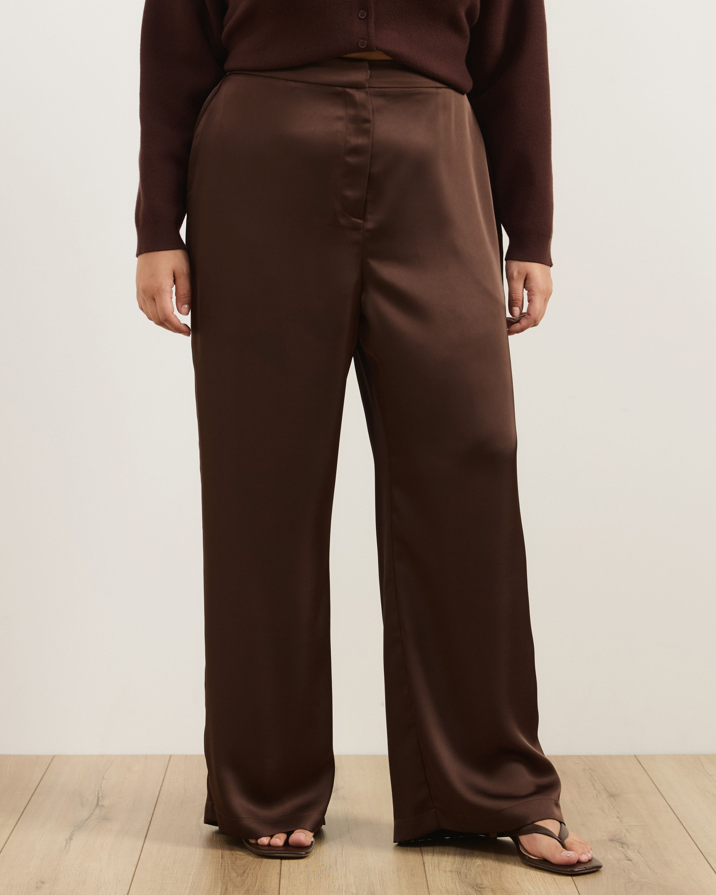 Safffy Satin Pants