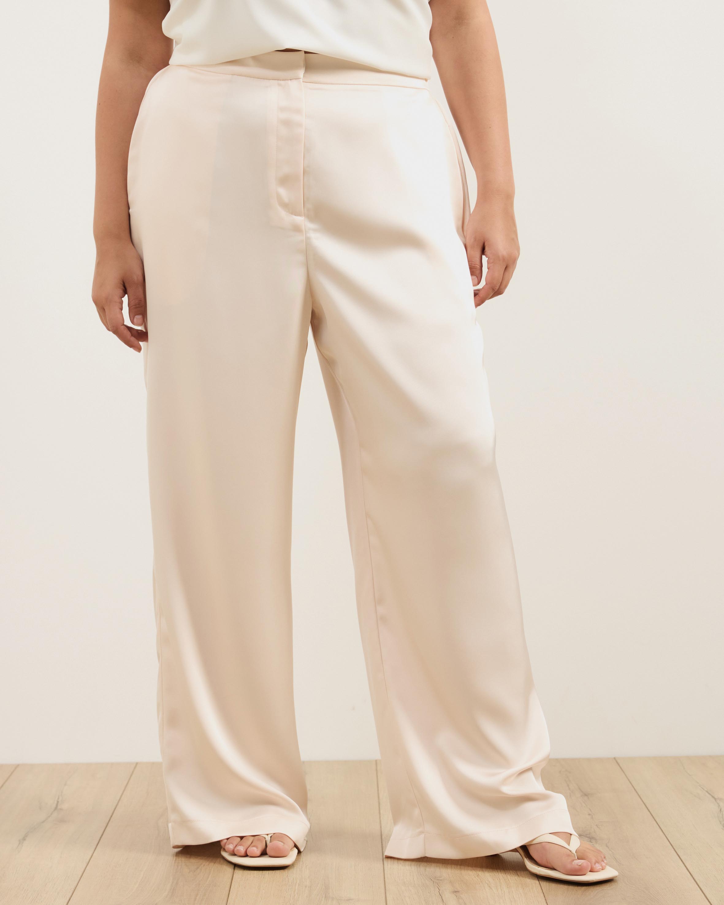 Safffy Satin Pants