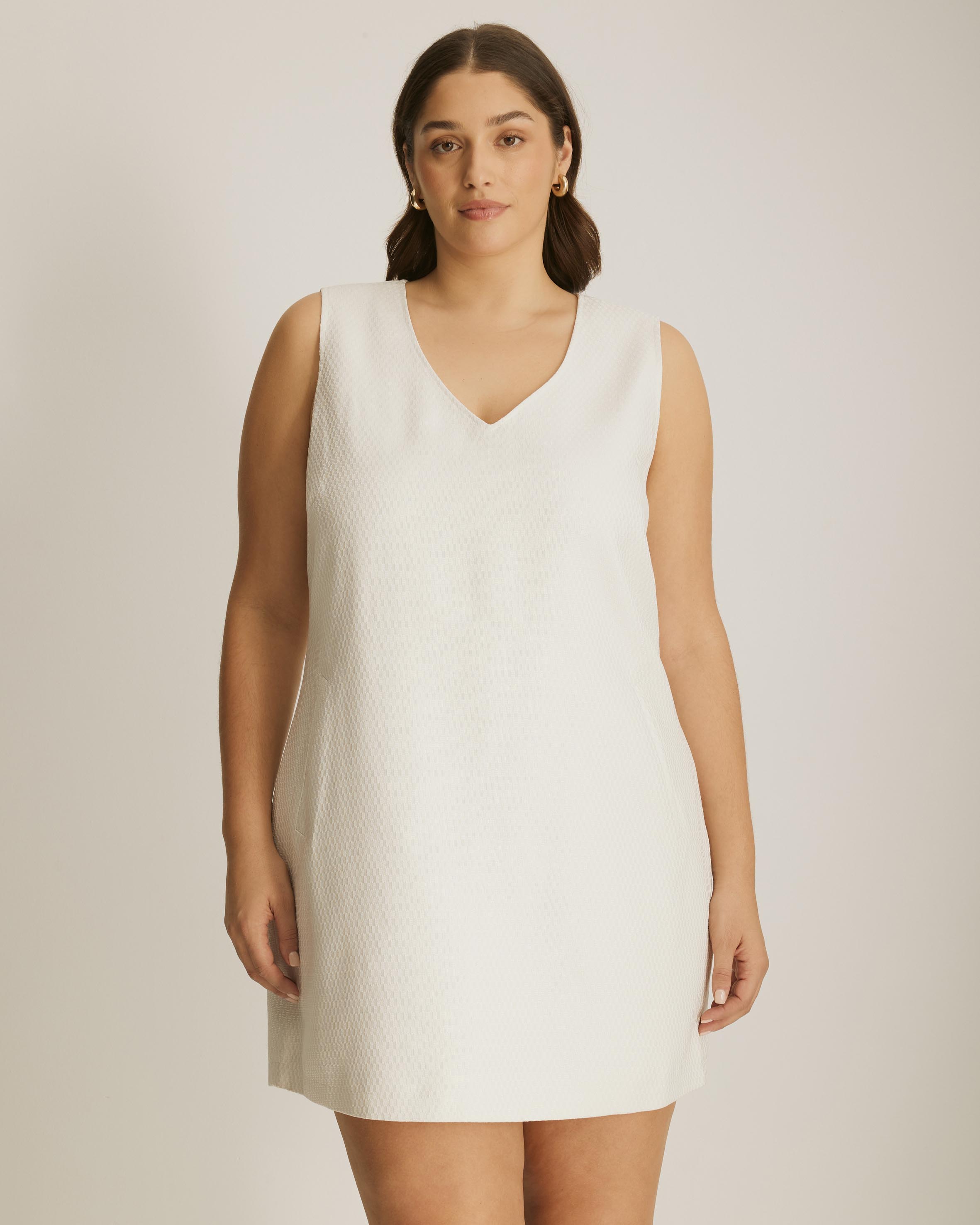 Hann Textured Mini Dress
