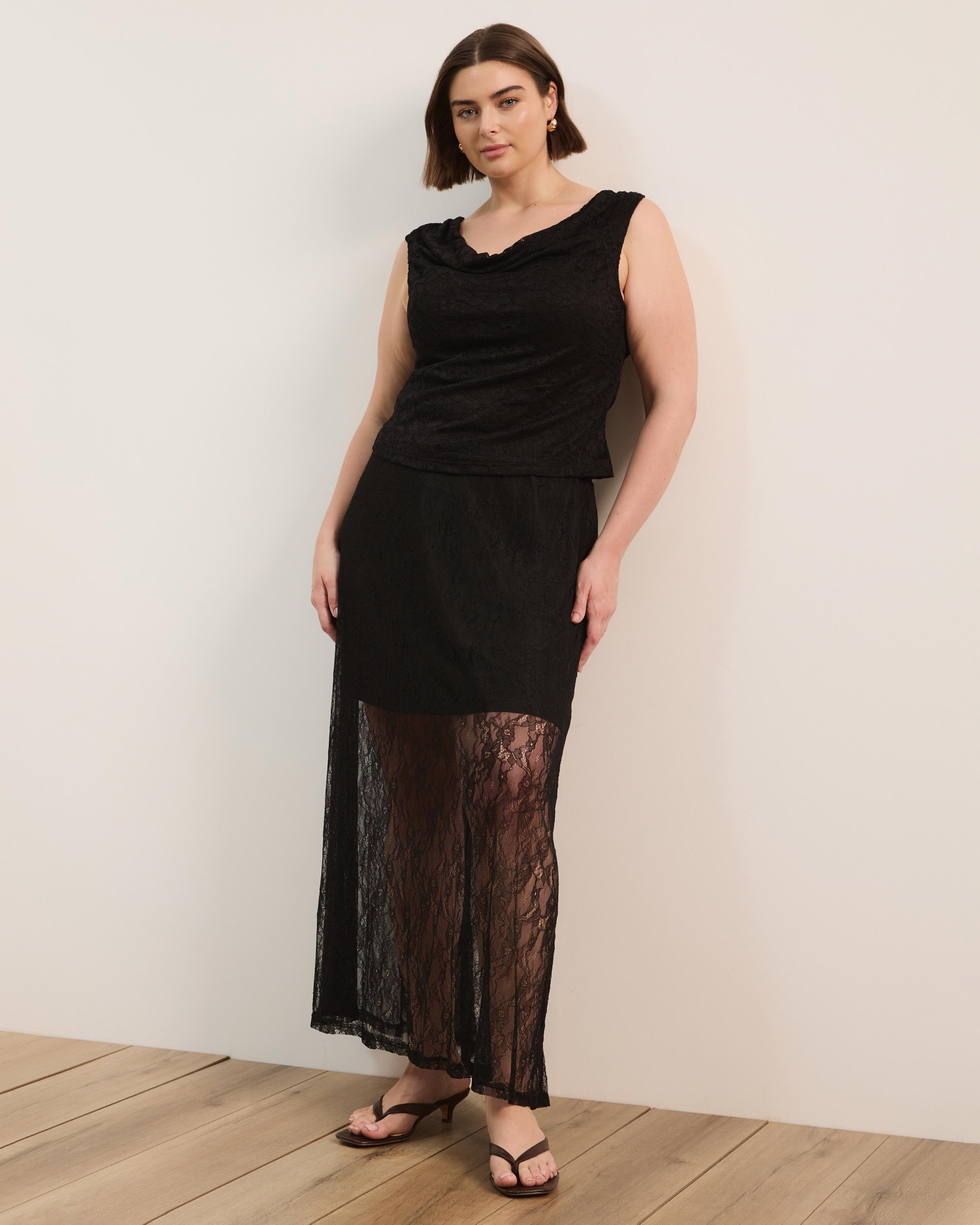 Isobel Lace Maxi Skirt