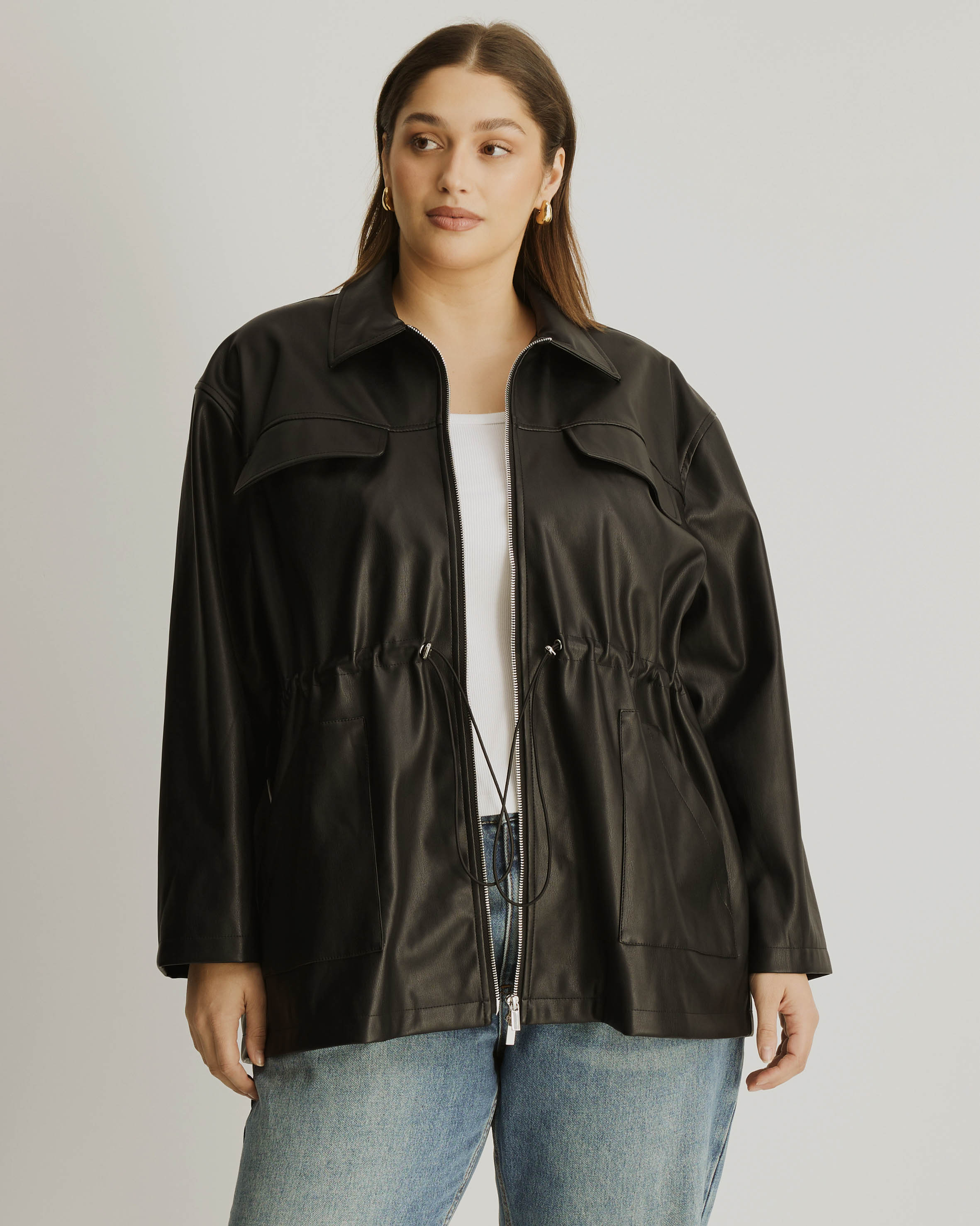 Calista PU Jacket