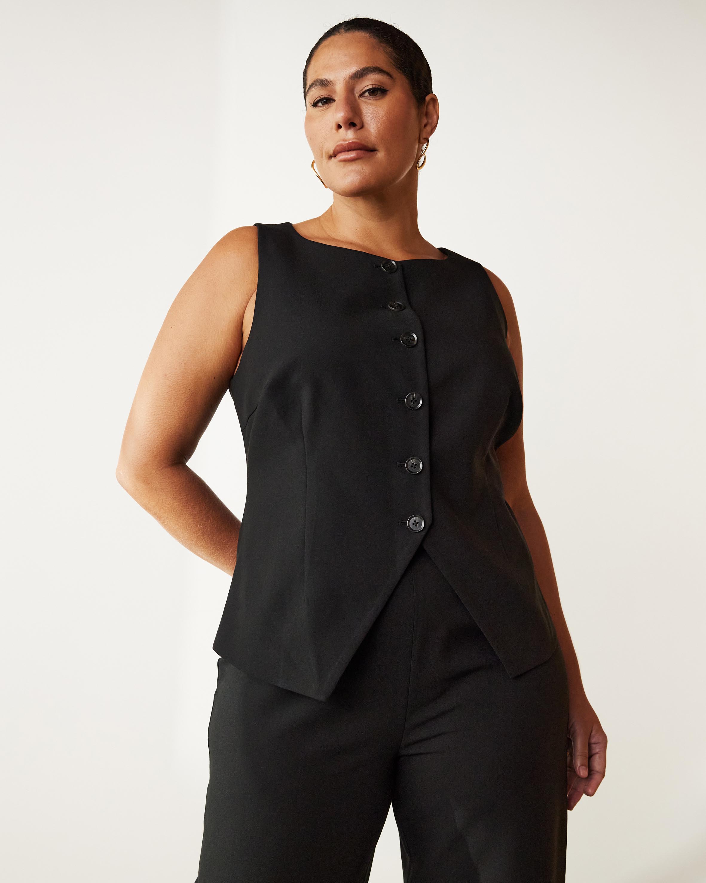 Lottee Scoop Neck Vest