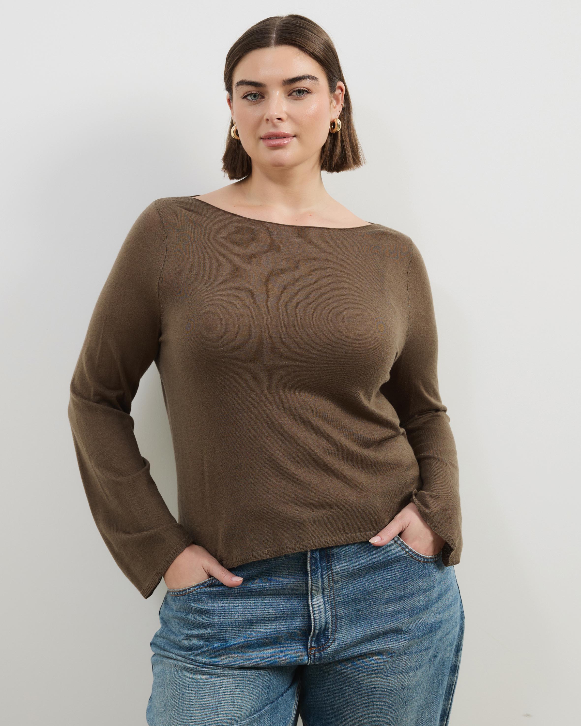 Bella Fine Knit Top