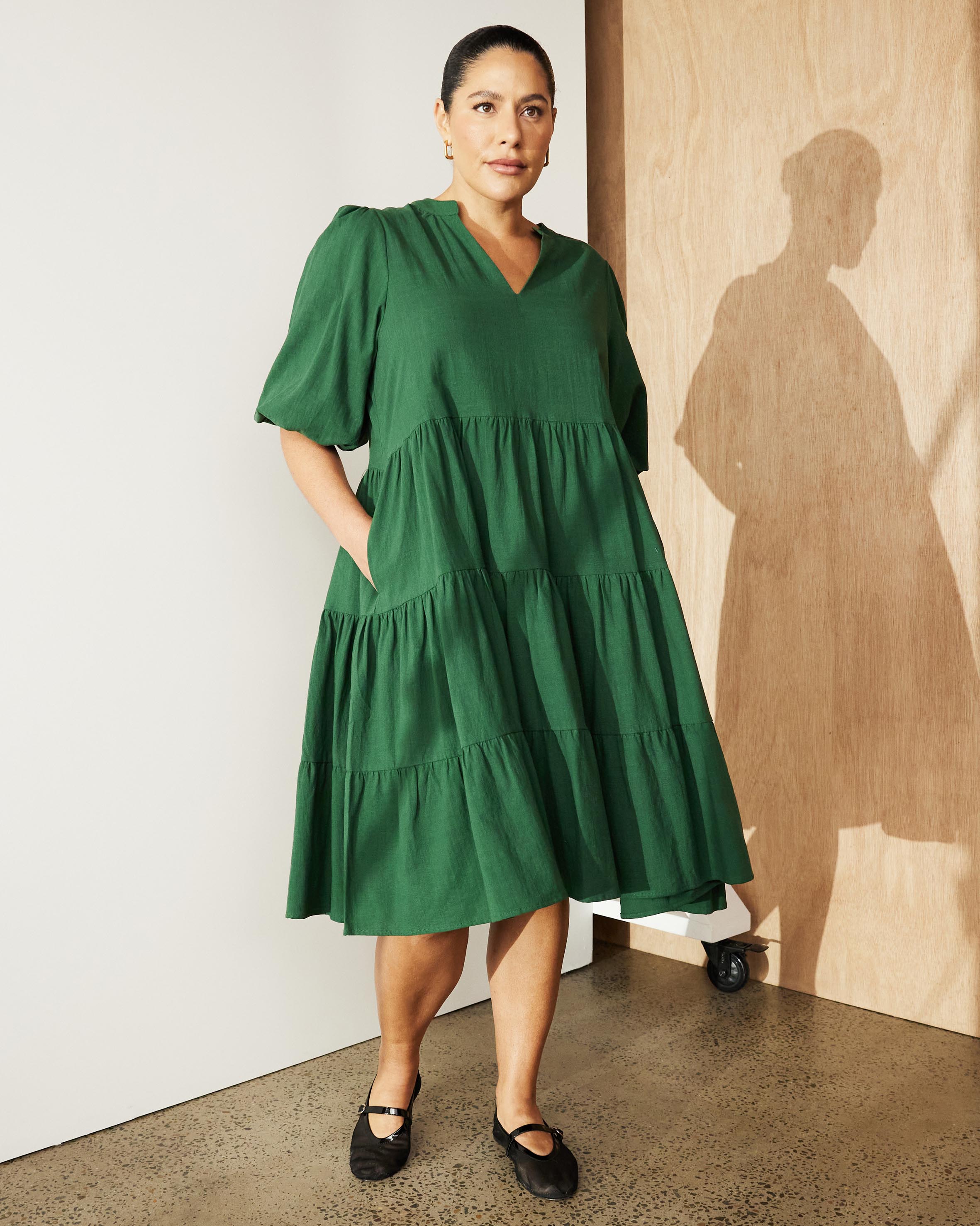Eydis Cotton Midi Dress