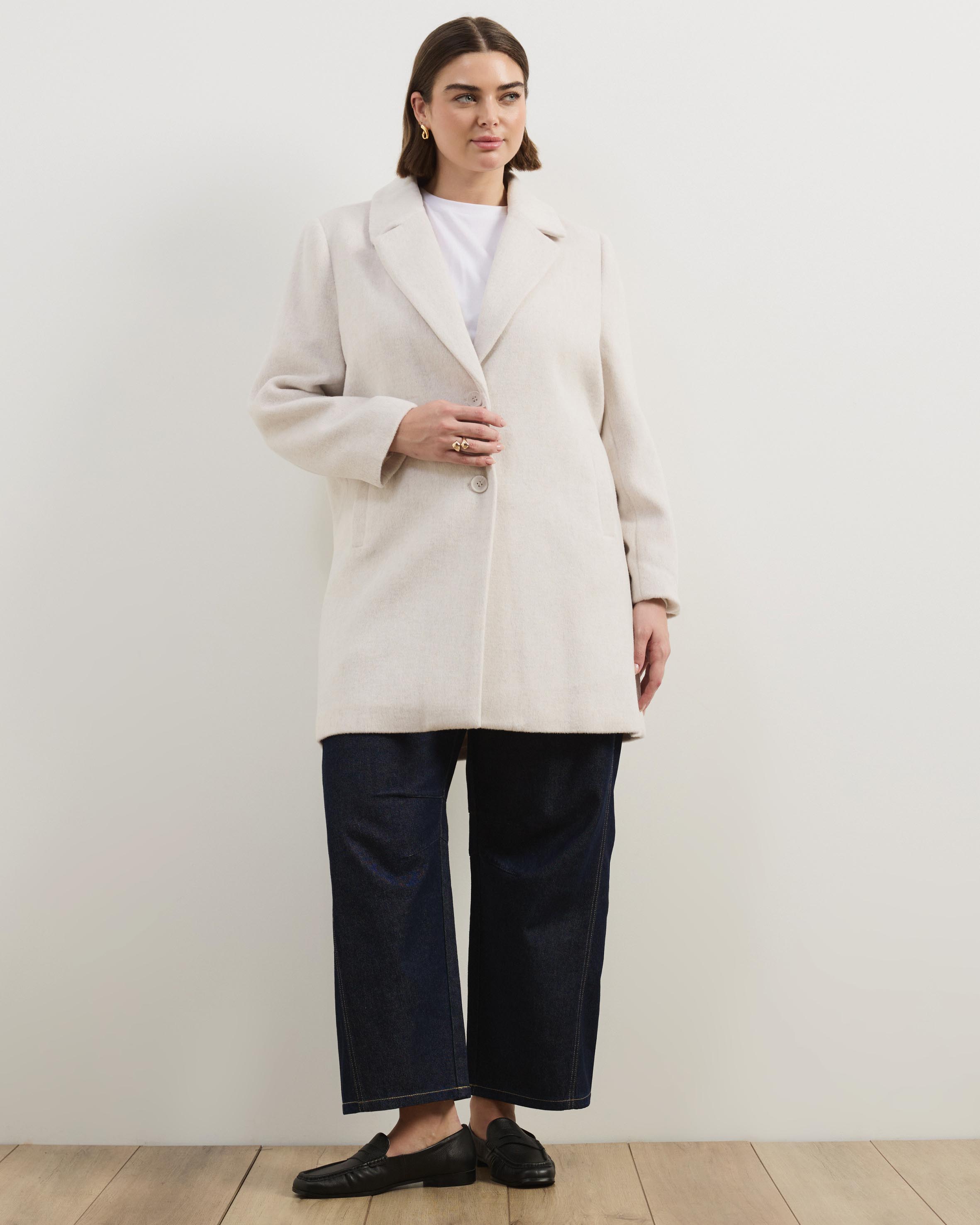 Romy Wool Blend Coat